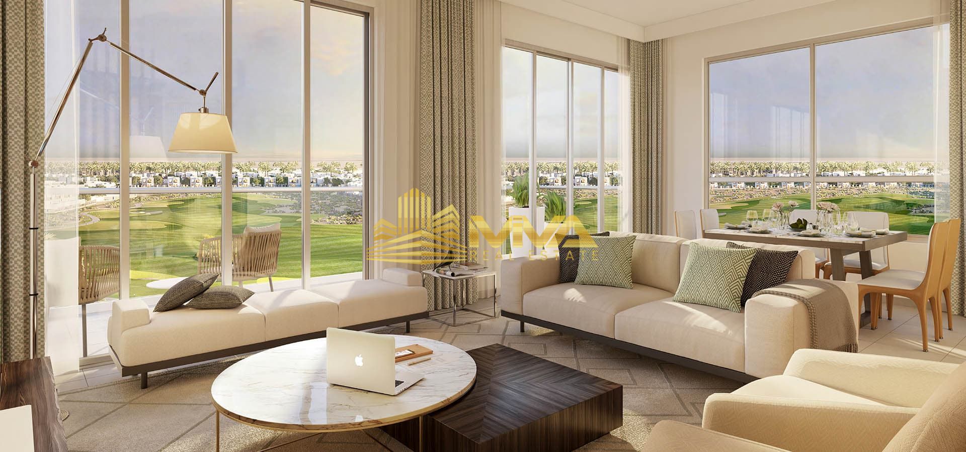 Furnished 2BR Apartment | Golf Views Block A | Golf & Park Outlook