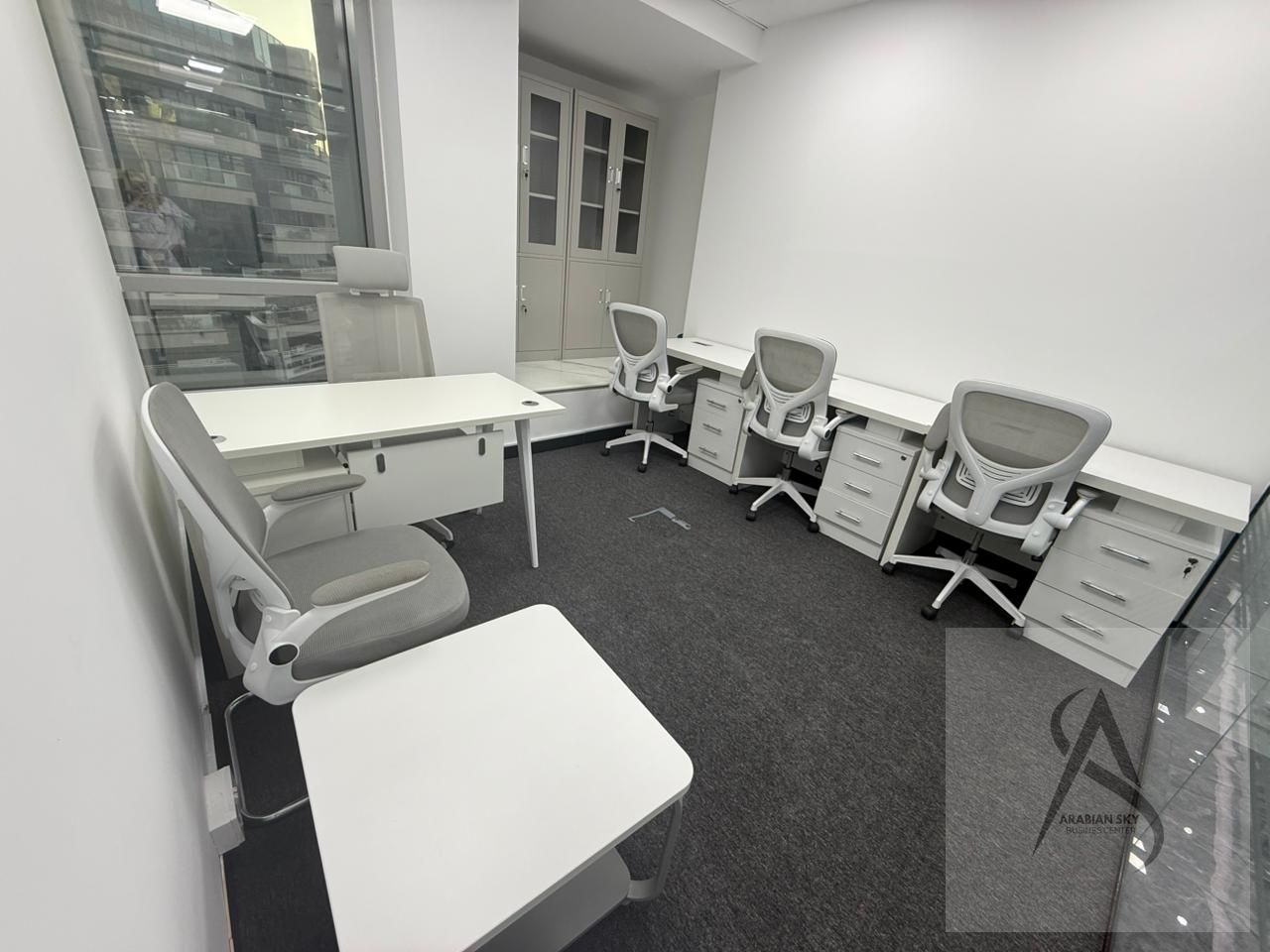 FURNISHED OFFICE WITH WINDOW IN FAHIDI HEIGHTS STARTING 45K | 5 MINS FROM SHARAF DG METRO STATION