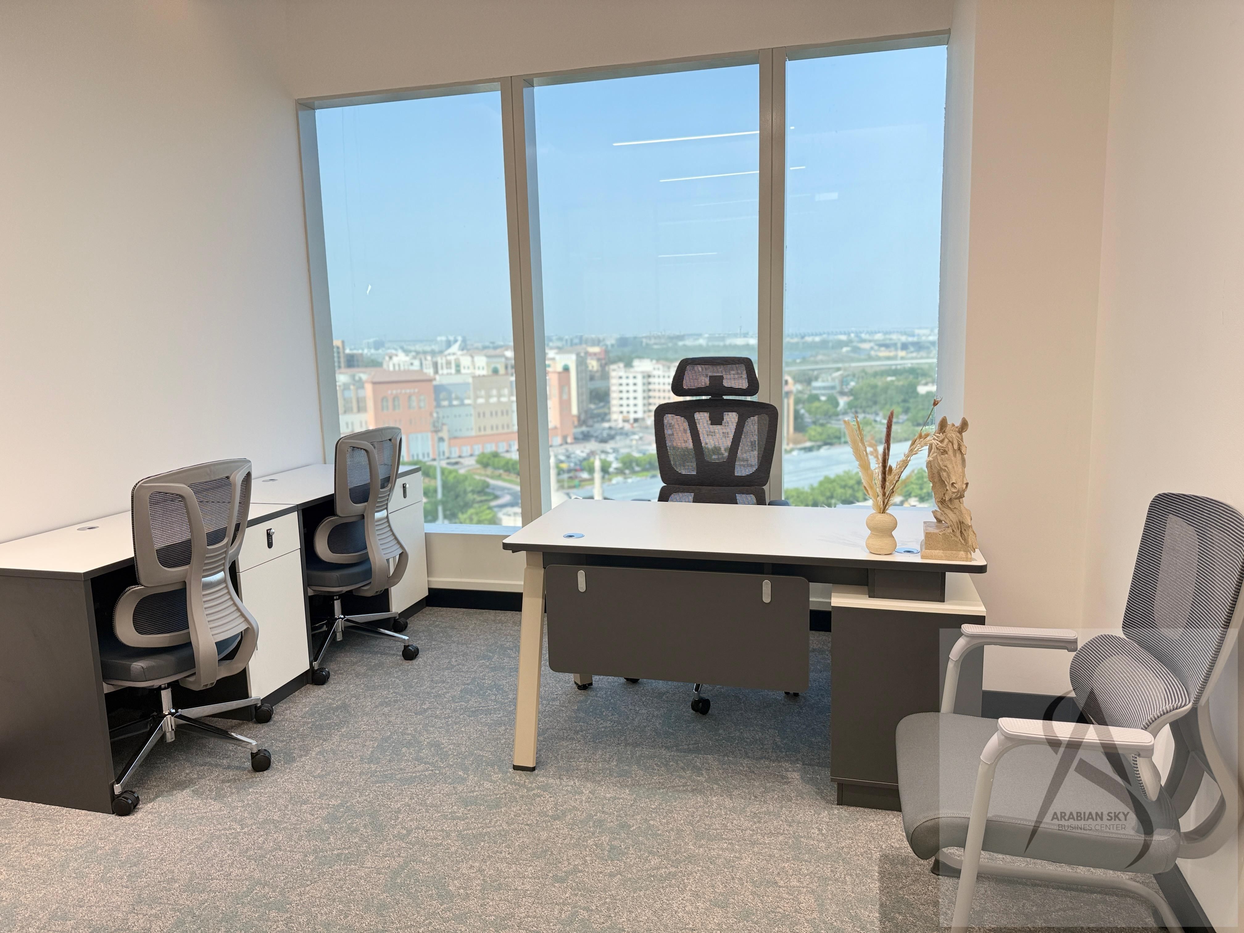 EJARI with Virtual office (Long term)| Unlimited Labour- Bank Inspection | Prime location | Luxury office