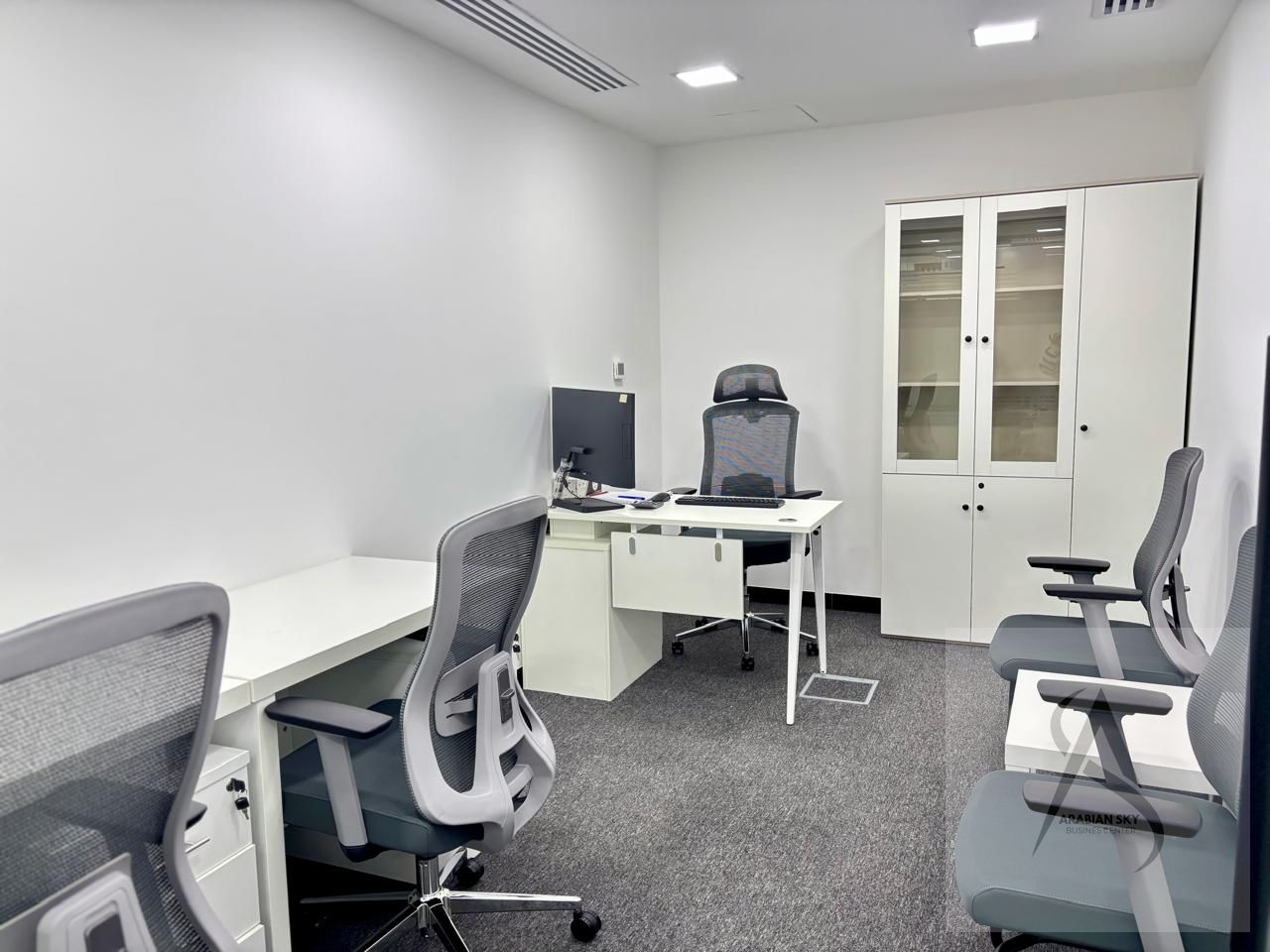 Corporate Offices with Elegant Reception & Lounge Area | Near METRO- SHARAFF DG | Prime Location