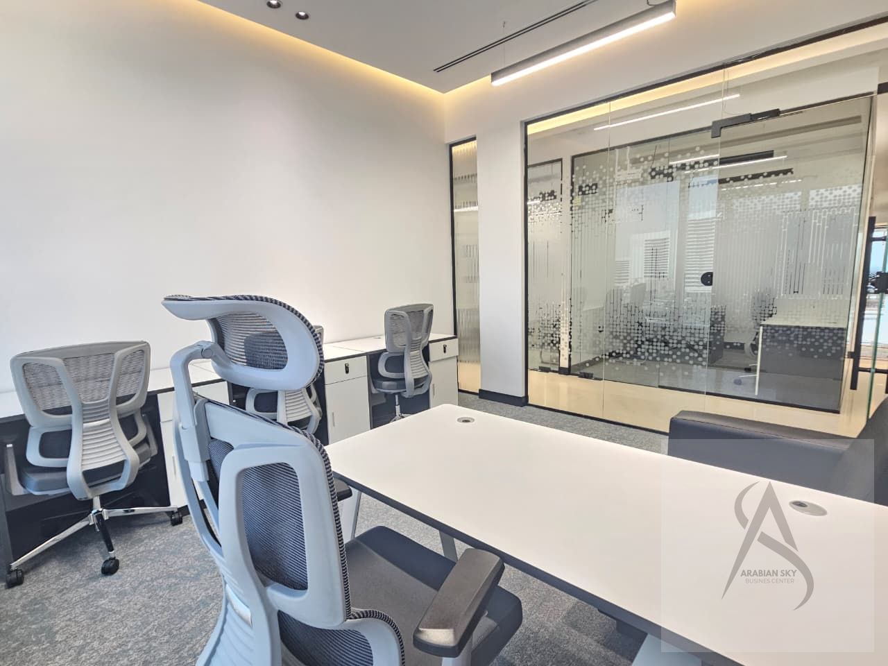 FULLY FITTED AND AND EQUIPPED OFFICES WITH BURJ KHALIFA! AND SEA VIEW ! WITH ONE MONTH FREE OFFER