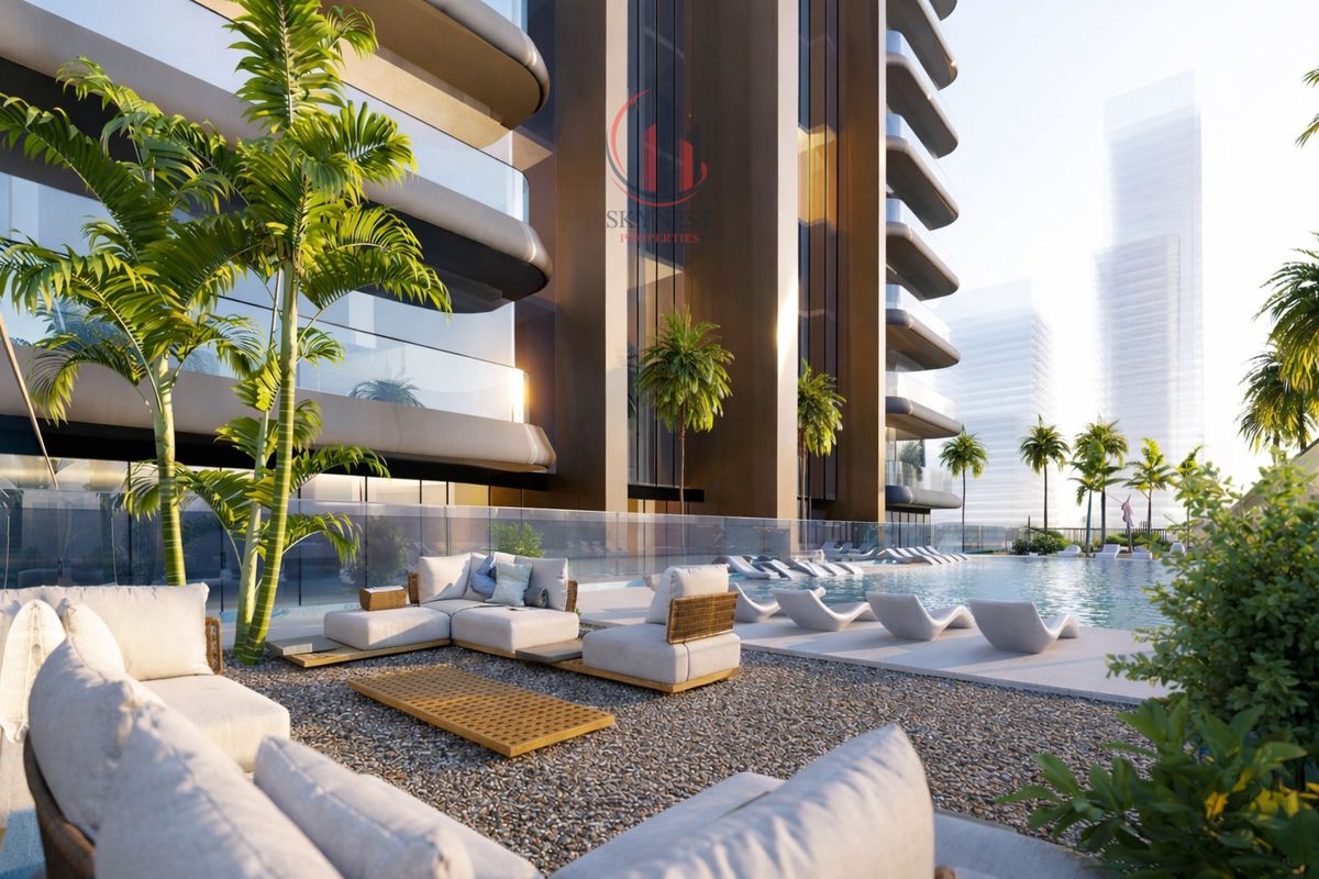View, Location, Amenities | Furnished 2BR + Maid Room at Al Ghaf