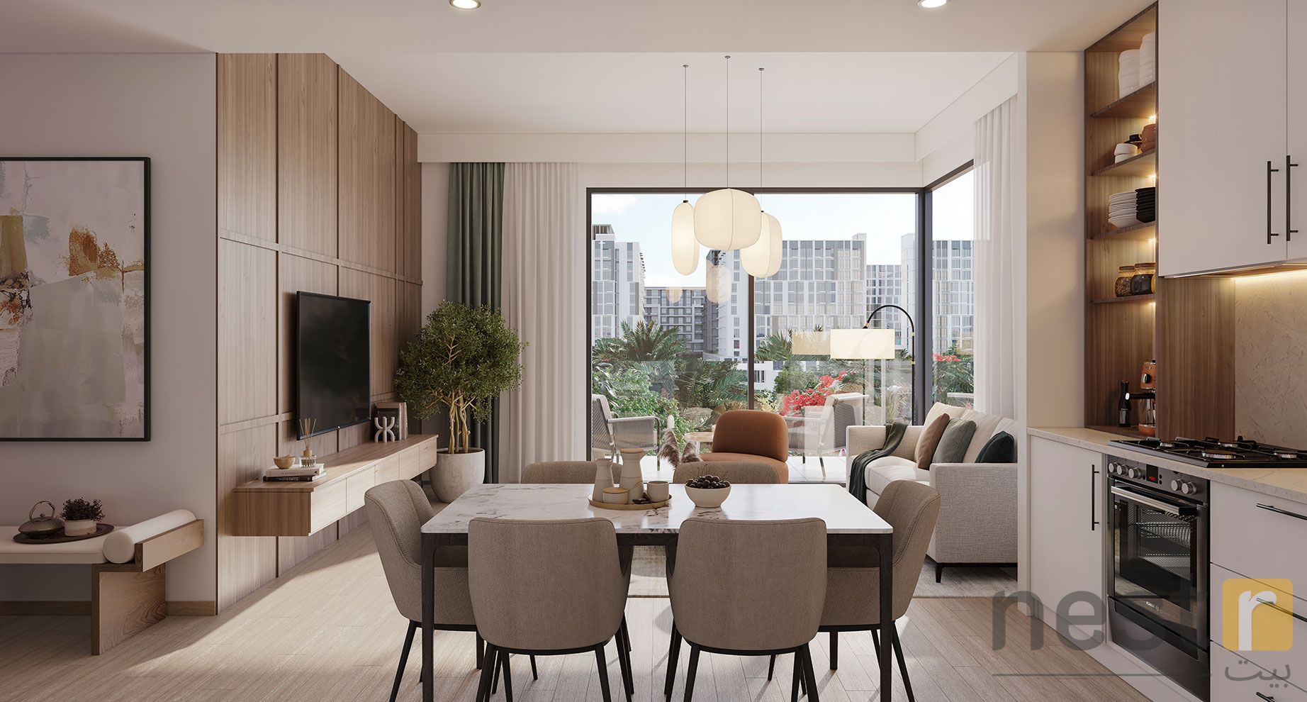 2BR Apartment | Luxury Layout | Pool & Park View