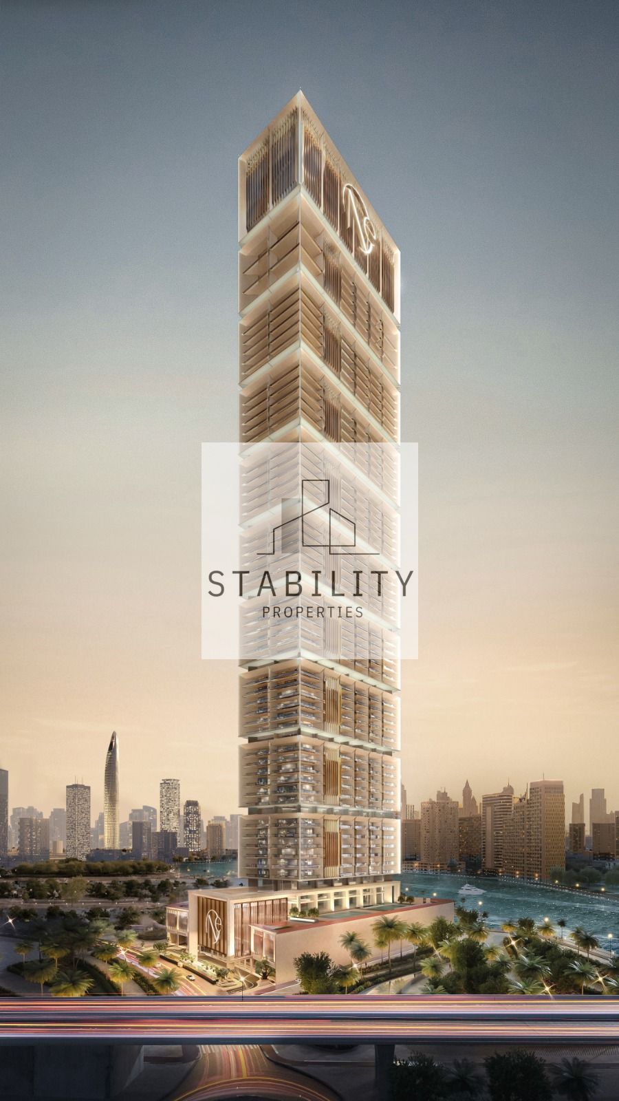 Furnished Studio | One by Binghatti | Canal & Burj View