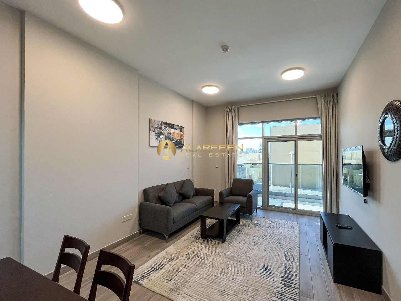 1BR Apartment | Penrose Place JVC | Furnished | Balcony & City View