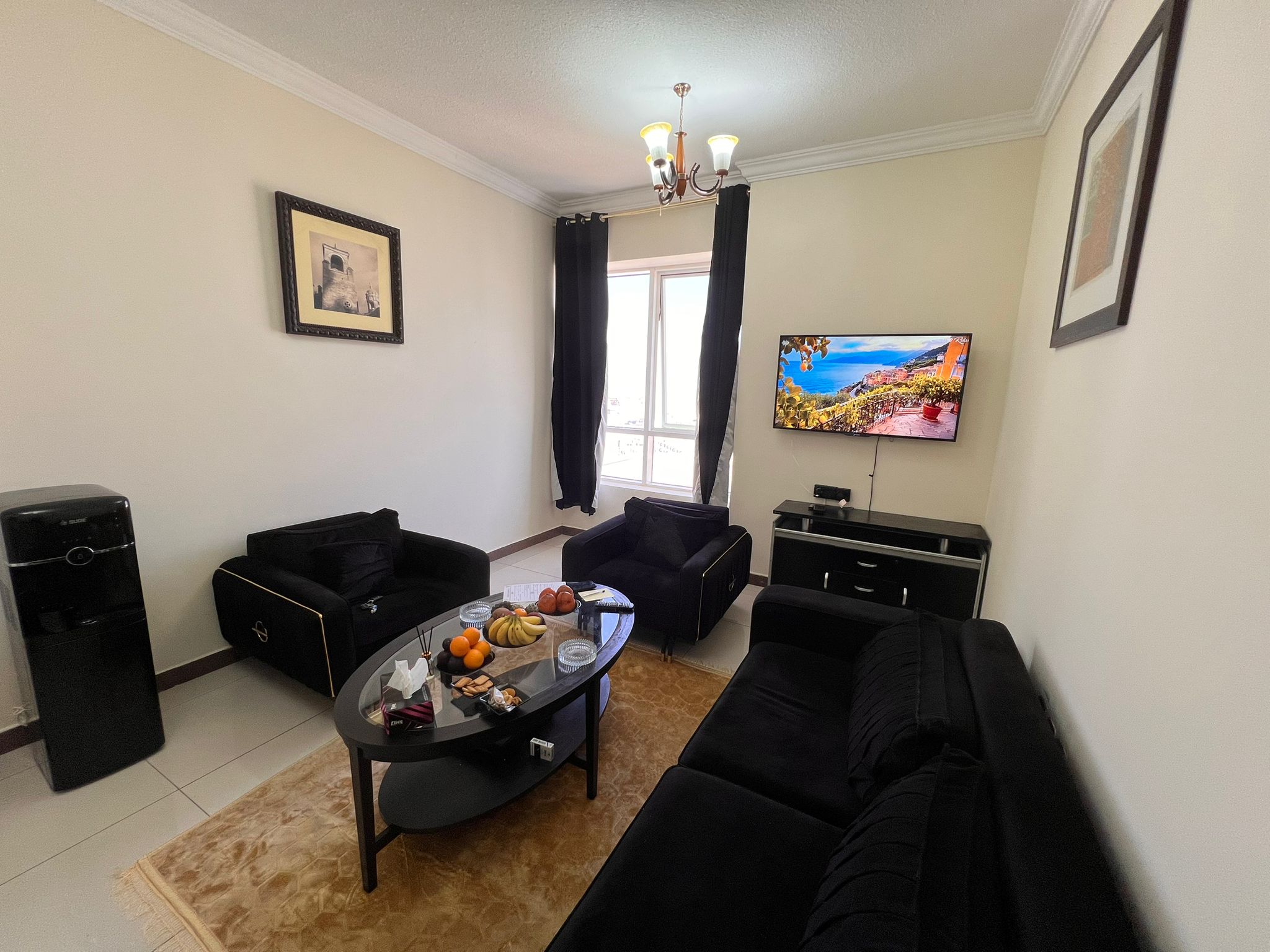 Fully furnished apartment including all free services (internet, electricity & utilities), in a prime location with a wonderful open view.