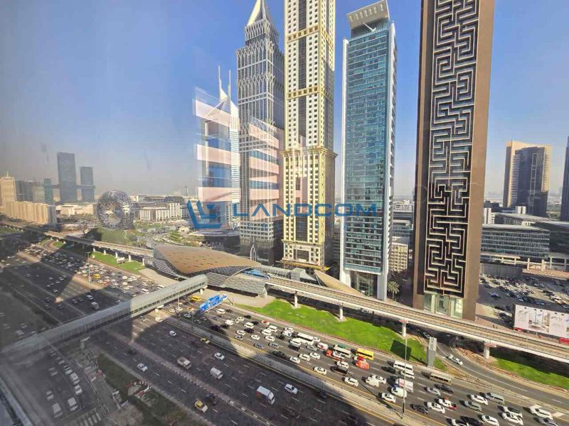 Sky-High Opportunity | Top Floor Office | SZR View | 1,933 Sqft | Near Metro