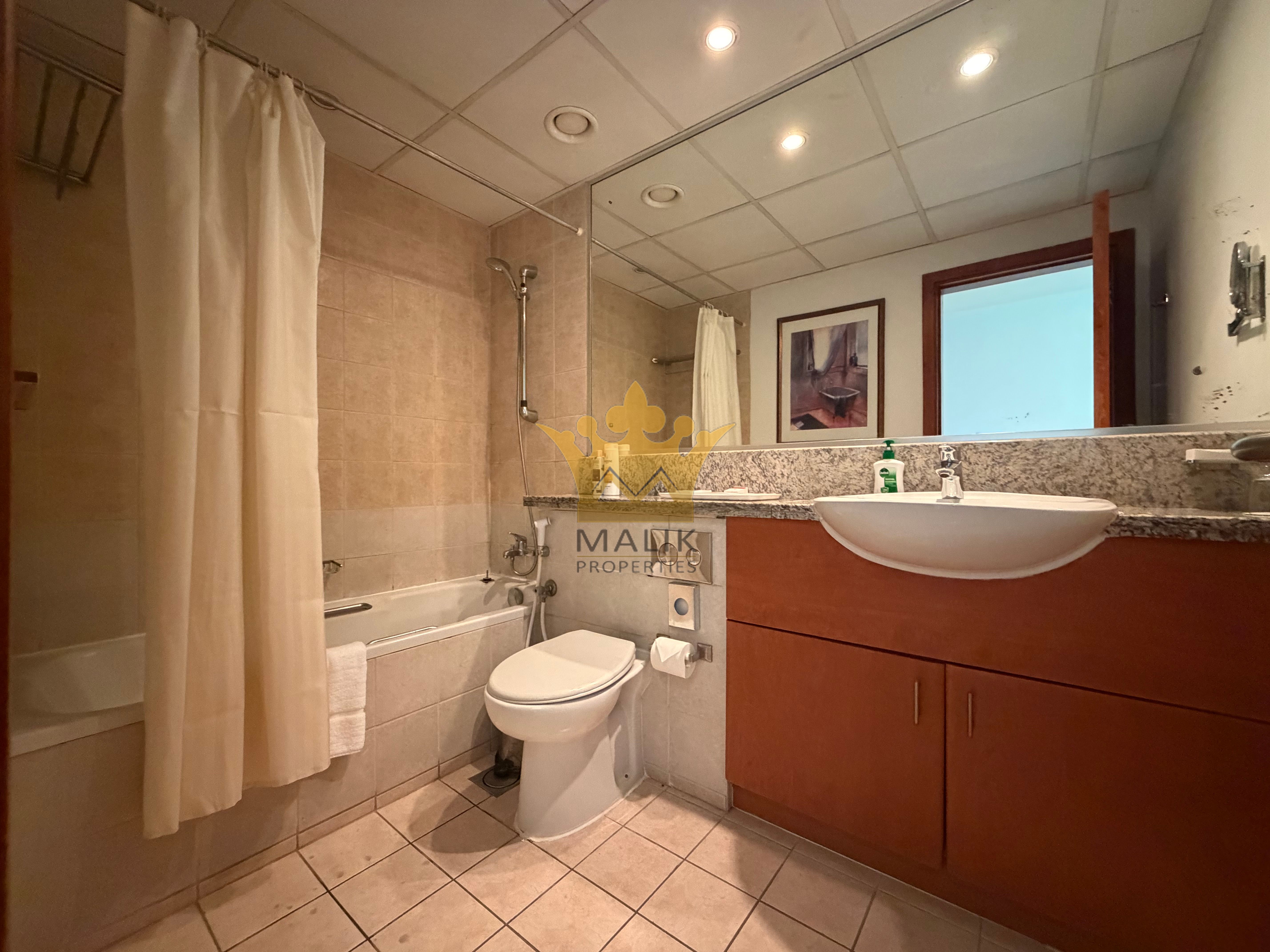 Spacious 2 BHK + Study | Optional Furniture | Chiller Free | Pool View