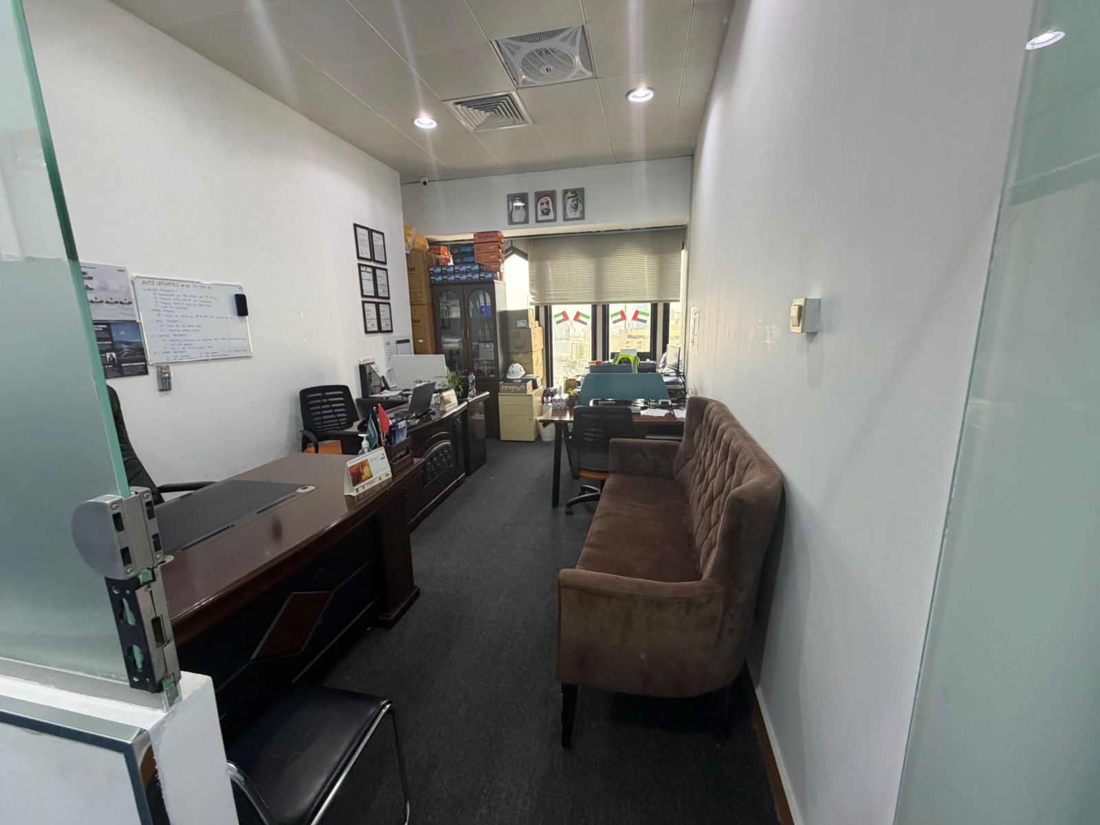 240 SFT fully furnished office 24/7 access with all amenities for AED 34,999 Yearly