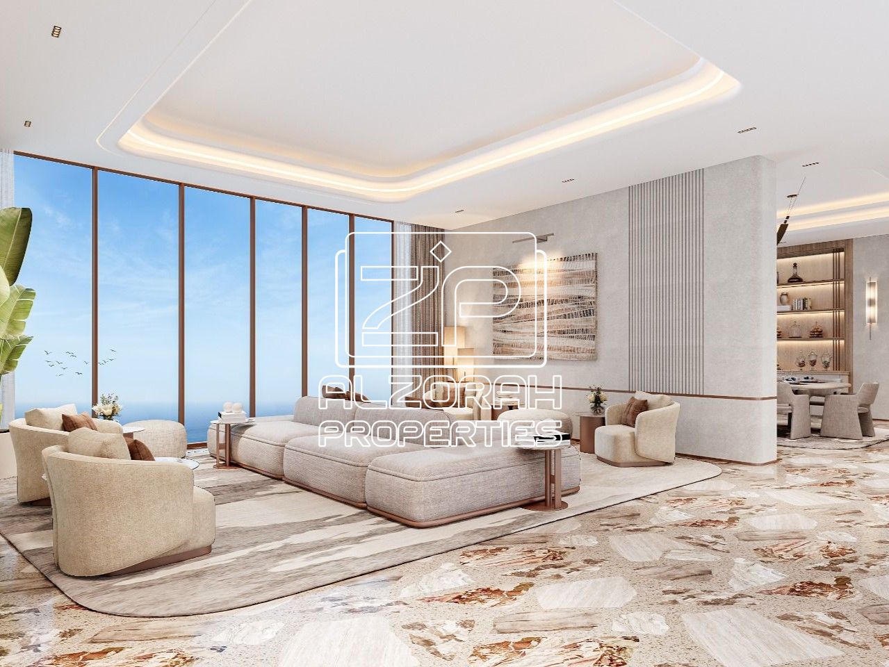 A Refined Seaside Home on Ajman Corniche