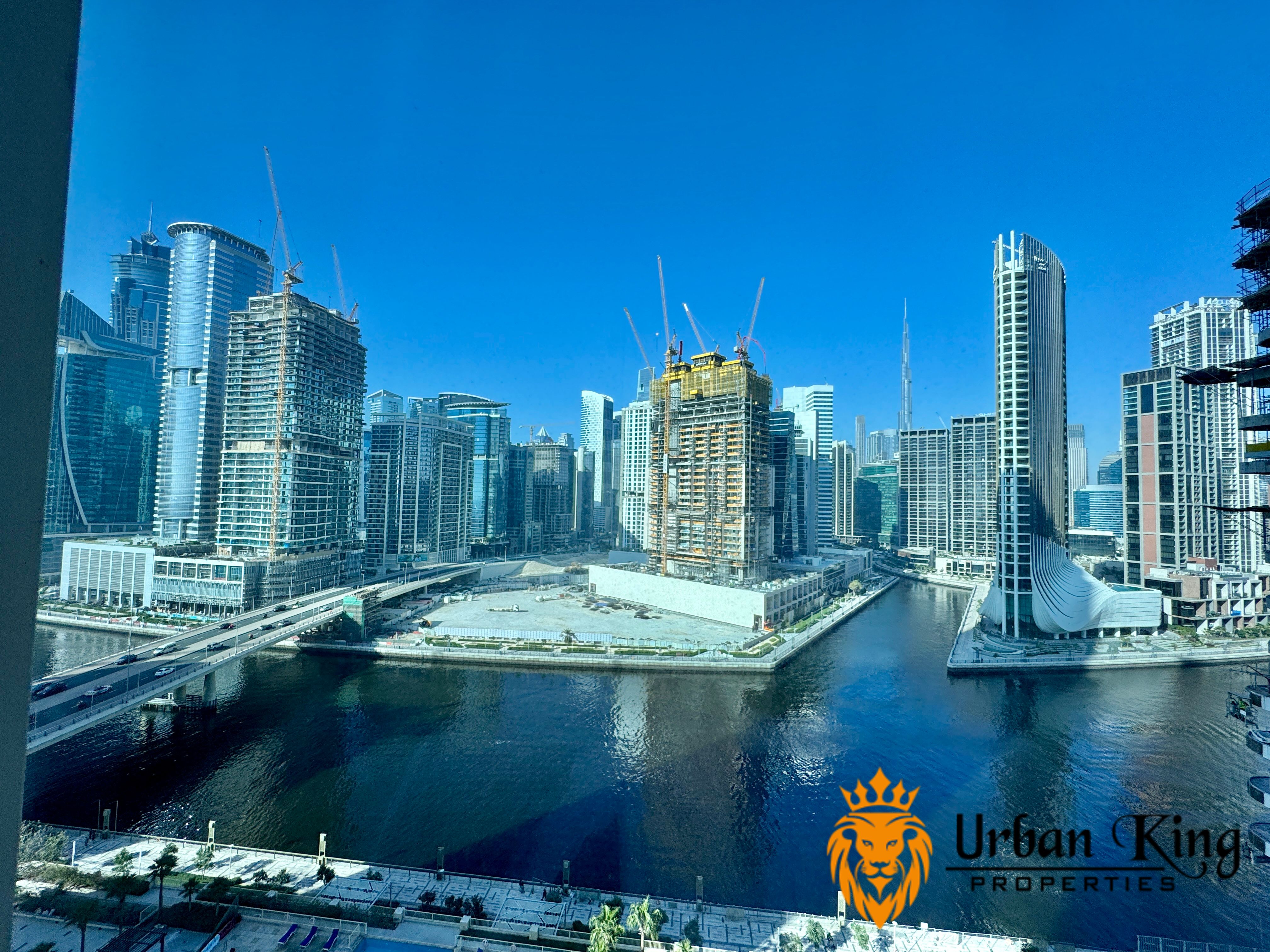 1-month free | Canal and burj view | 4-cheques
