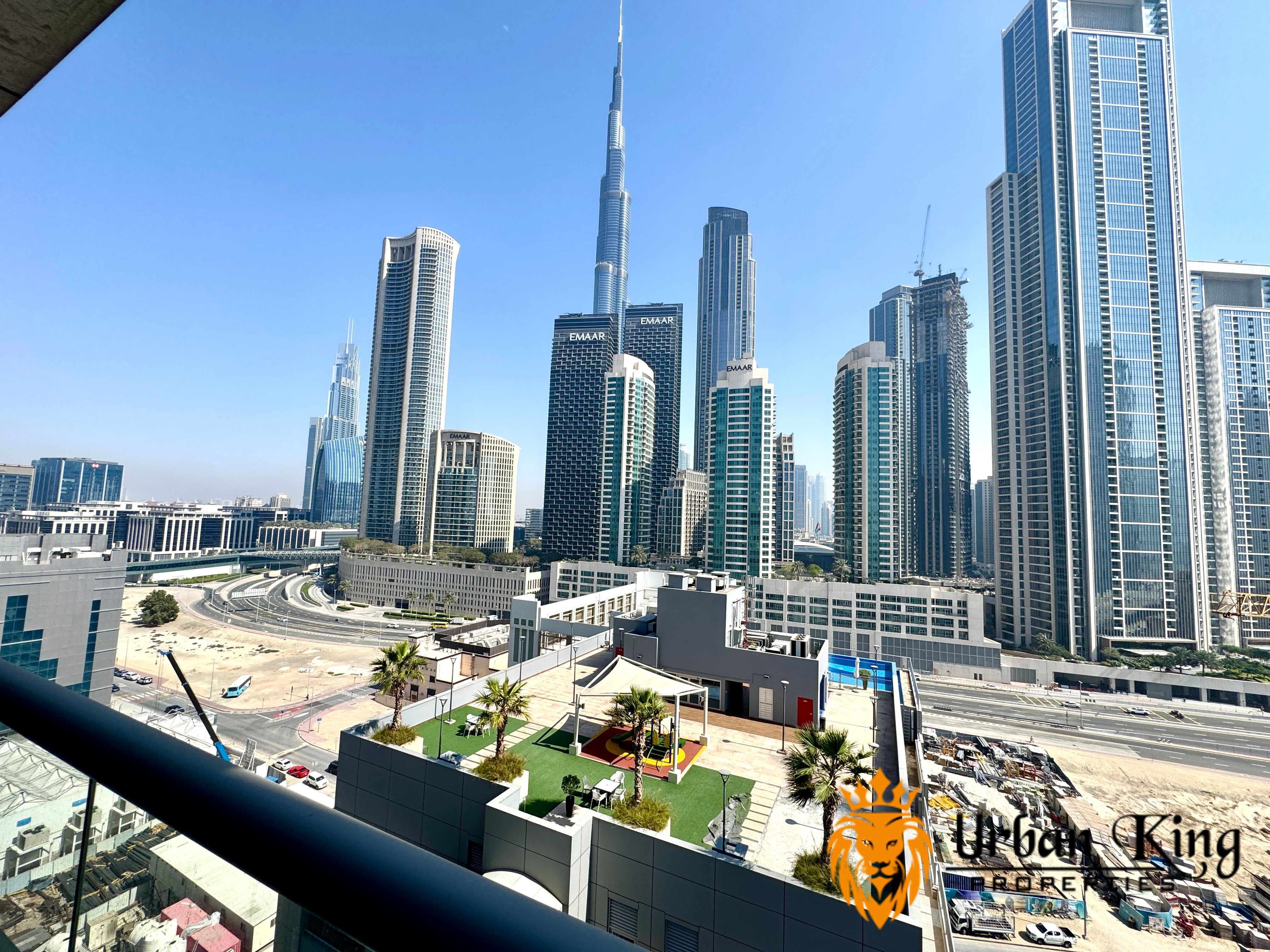 2-bedrooms + Maid | Burj view | 4-Cheques