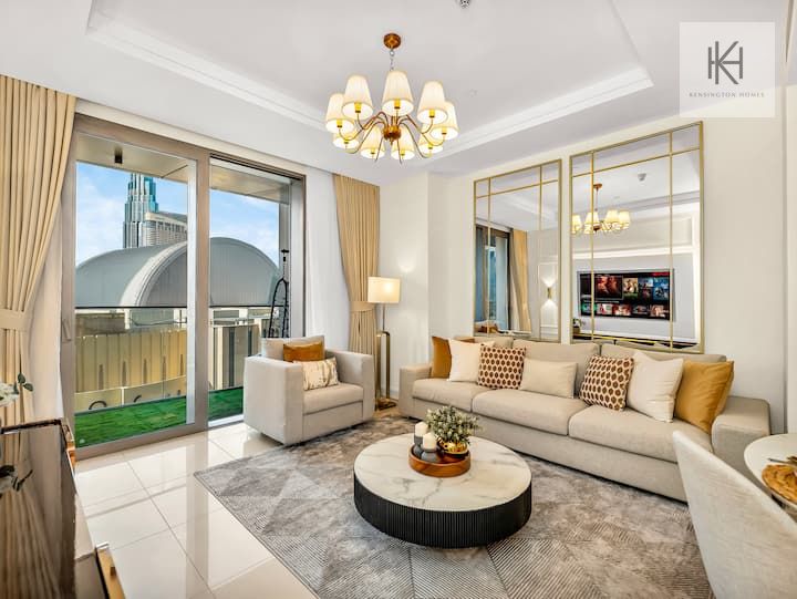 No Commission ! Free Bills ! Kensington Perfect 1BR Burj View and Dubai Mall Link