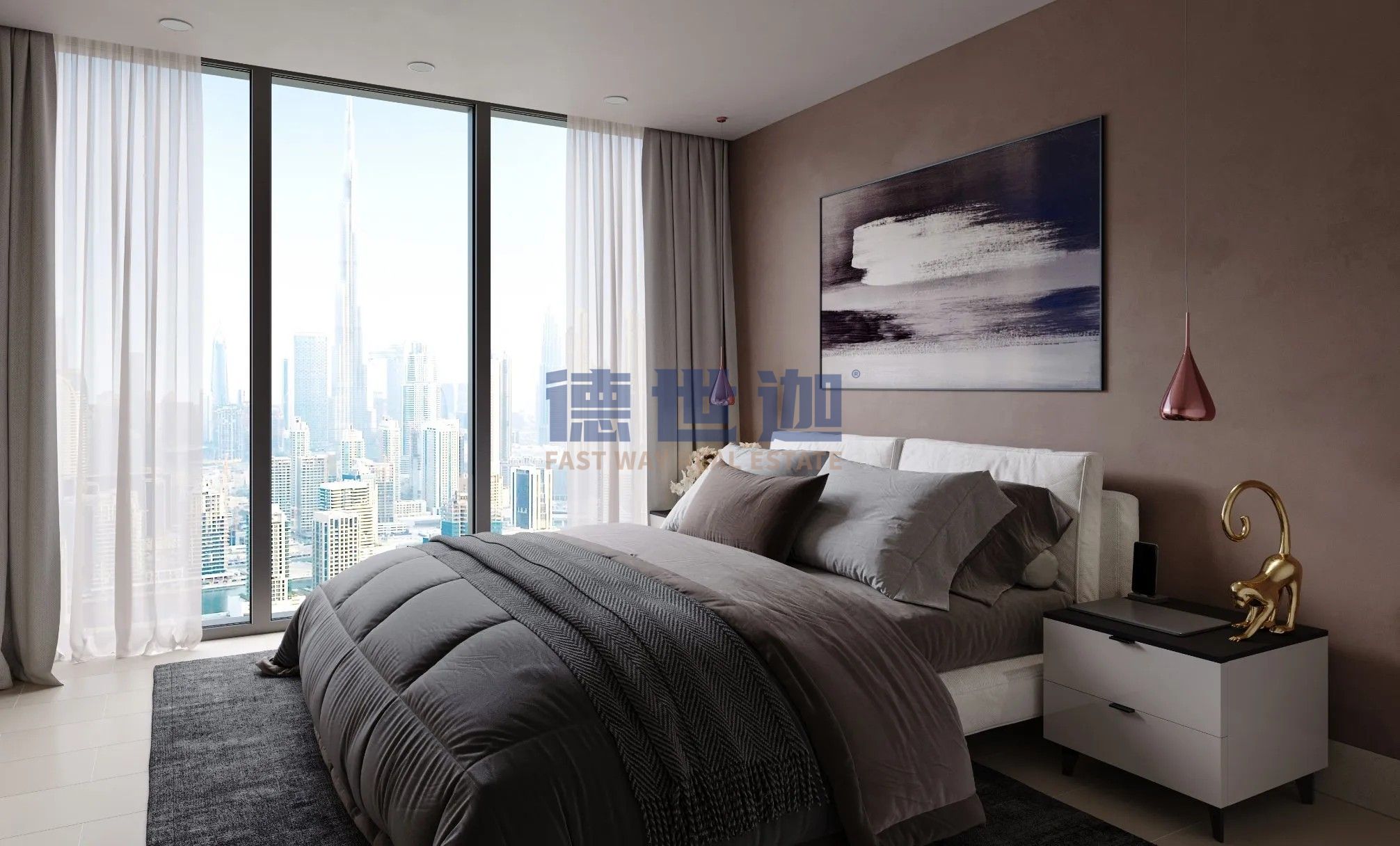Burj Khalifa | Spacious | Panoramic Views