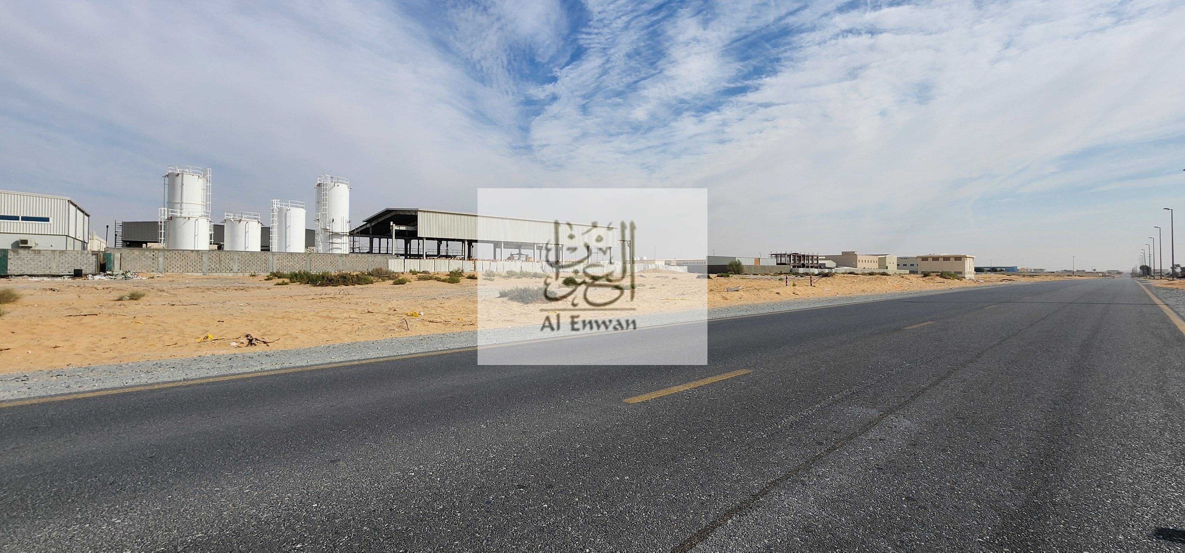 Land corner industrial for sale freehold in Al-Hano jalil, Sharjah