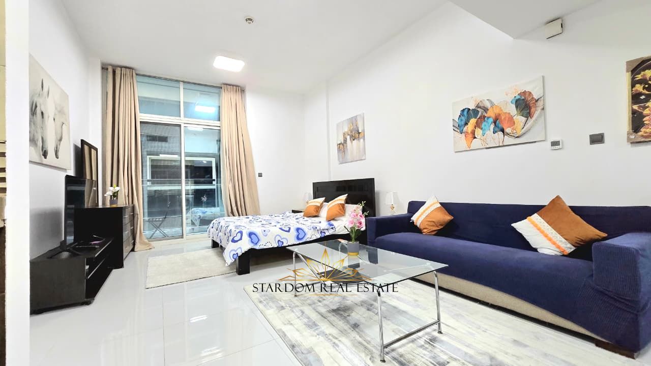 Furnished Studio | Balcony | City & Community Views | Arabian Gates DSO