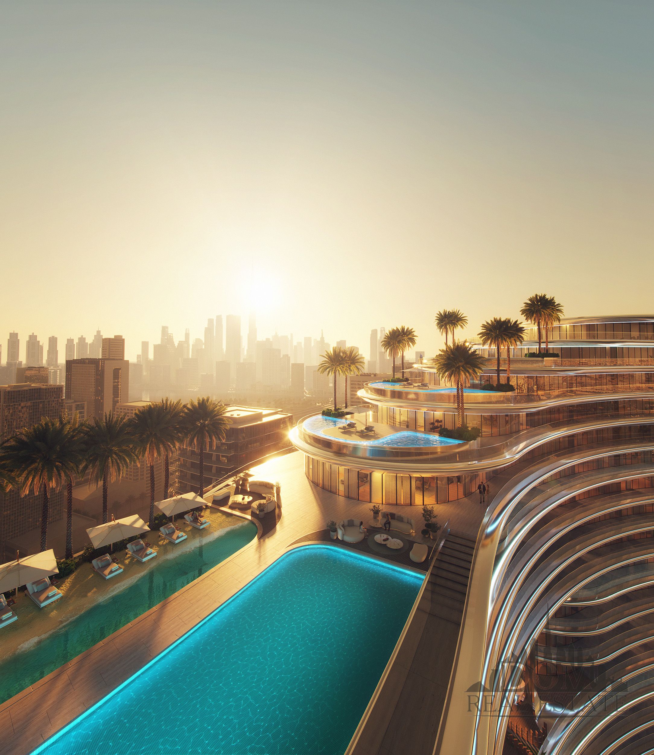 1BR Apartment | Binghatti Aquarise Business Bay | Burj & Waterfront Views