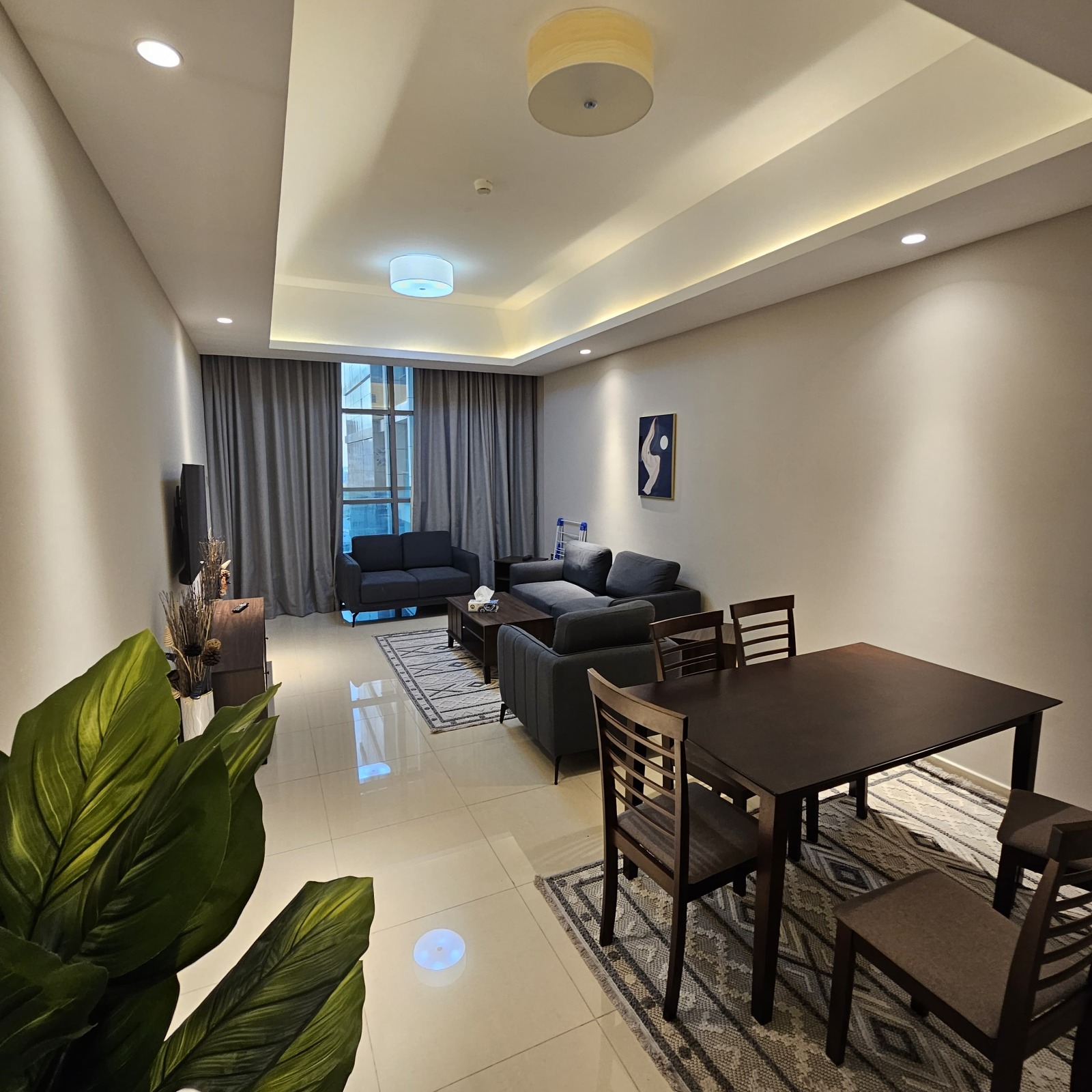 Furnished 1BR in Gulfa Tower, AED 6,500 monthly, all bills included, pool & gym free.