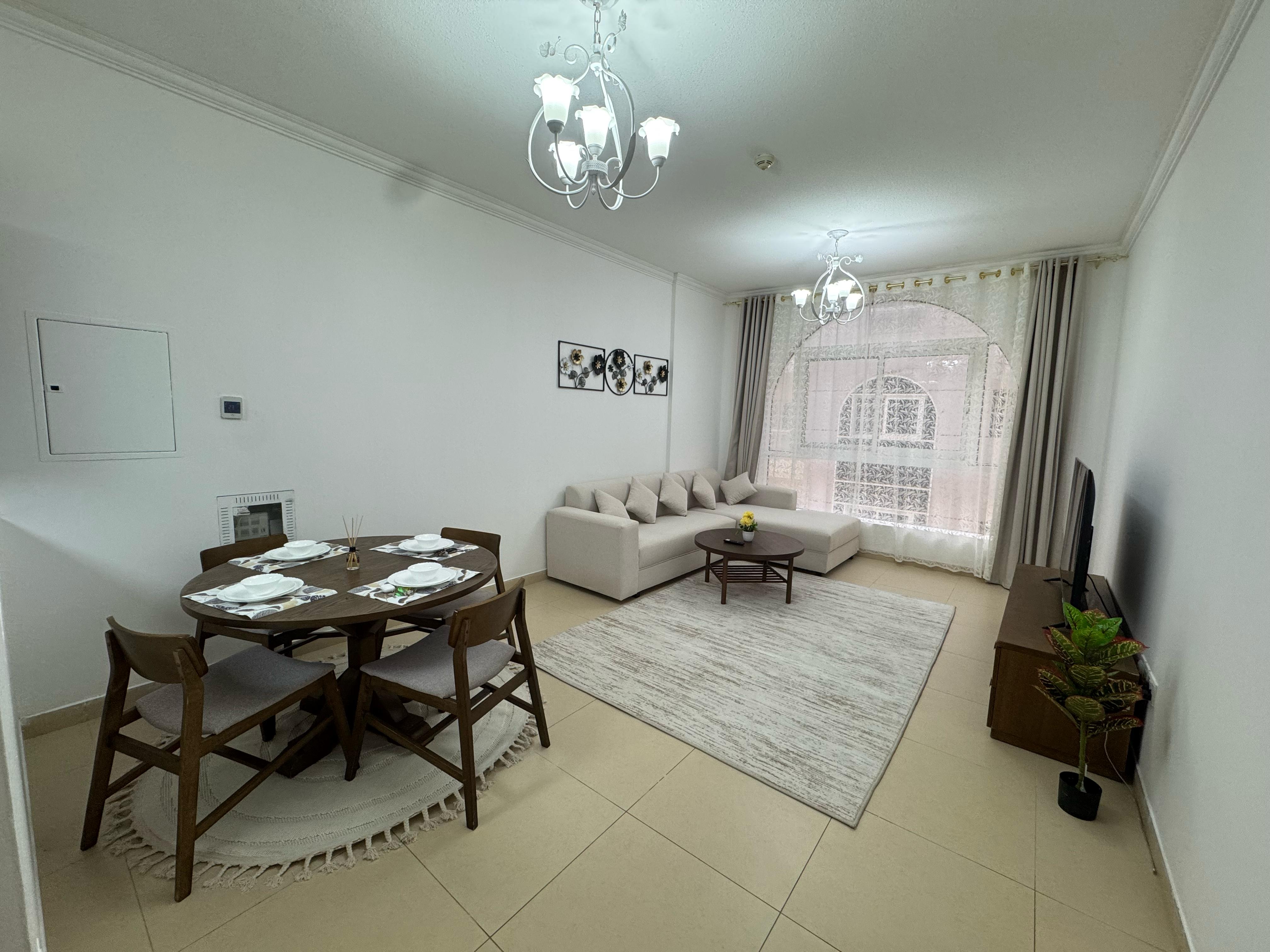 First occupancy 1bhk Al Yasmin Towers, opposite City Centre