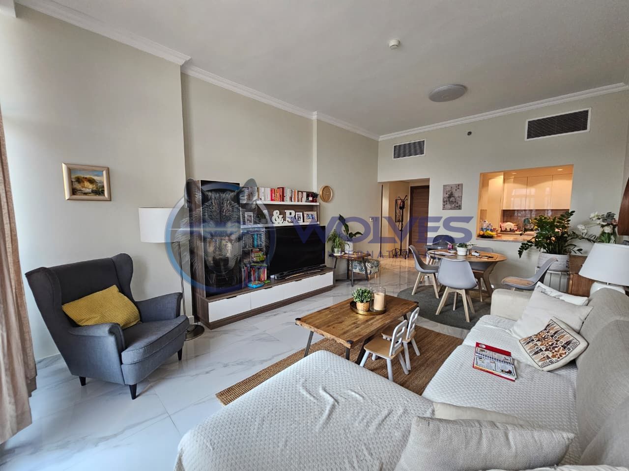 Unfurnished 2 BR | Well Maintained | Open View| Apartment for Rent in Welcome Residency, Arjan