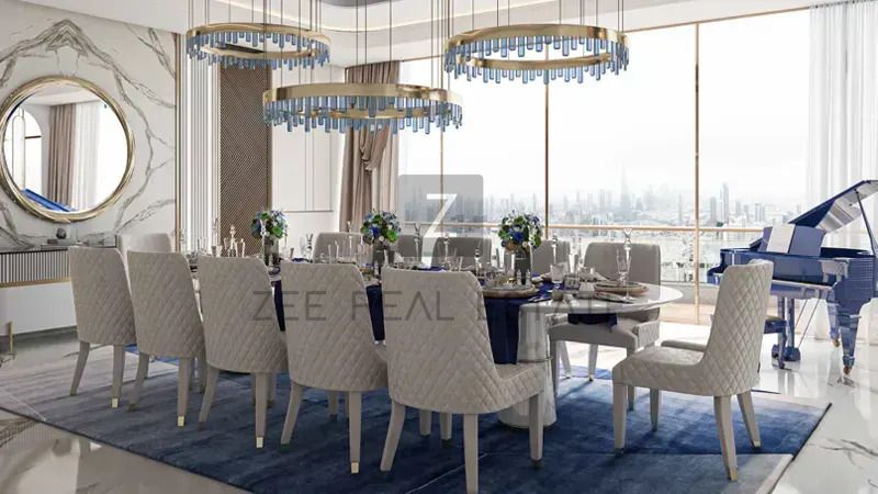 2BR Apartment | Canal & Burj View | Furnished | Large Terrace Pool Deck