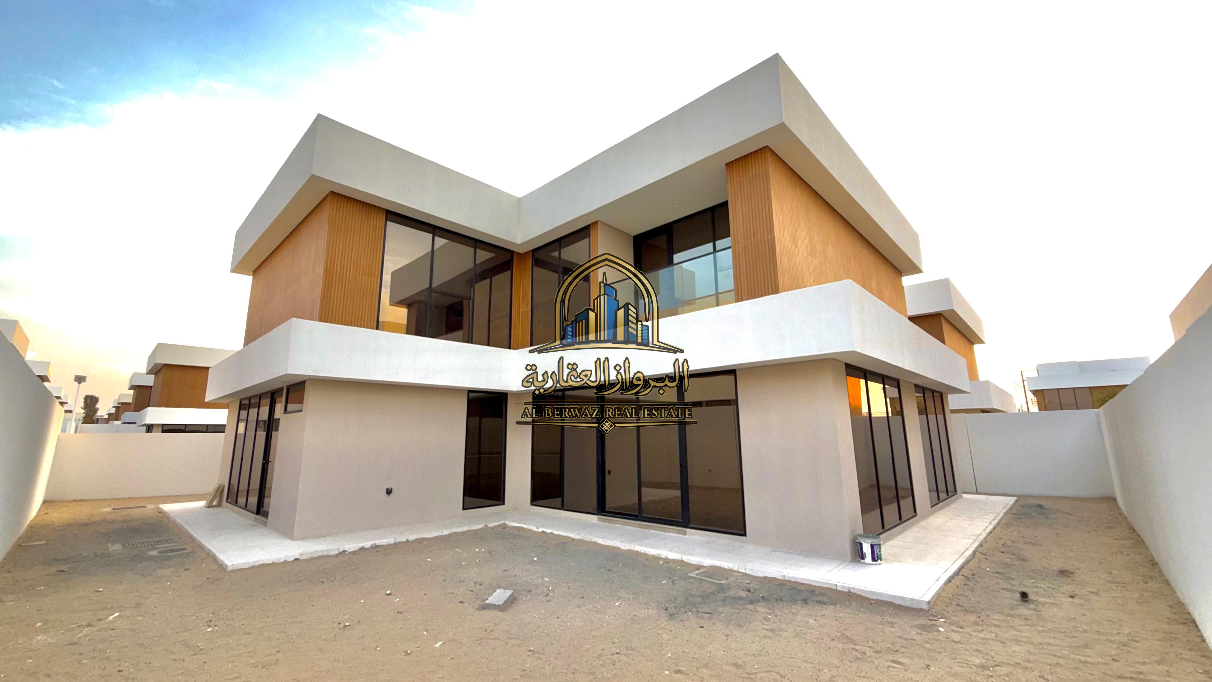 (Elegant Modern 4BR Villa) With Maidroom In Sharjah Garden city