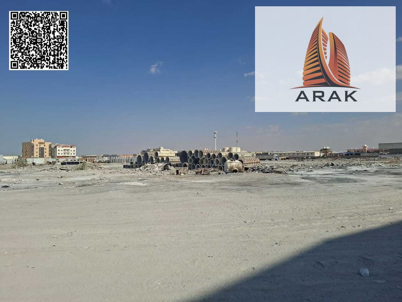 ndustrial land for sale in Al Jurf Industrial Area 3