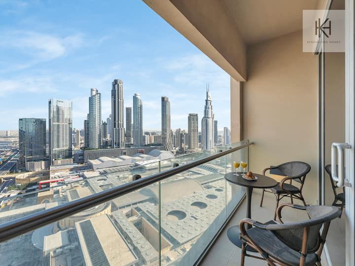 No Commission ! Free Bills ! Kensington - 1BR Kempinski Residence @ Dubai Mall!