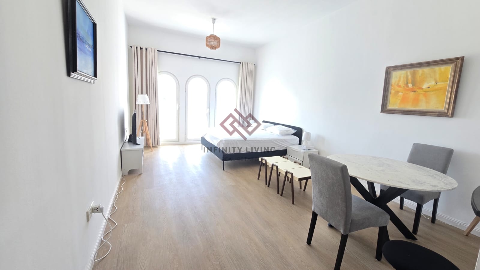 Luxury Furnished Studio Apartment For Rent | Next To Metro | Vacant | Ready To Move