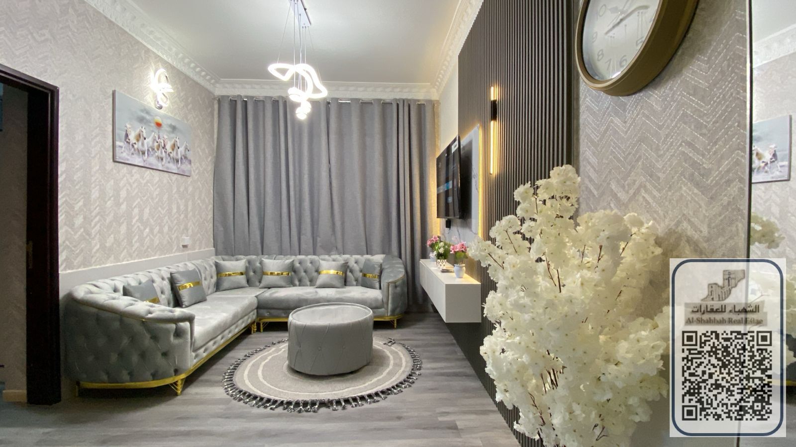 Furnished 1 Bedroom Apartment in Garden City – AED 3,700 Monthly All Bills Included