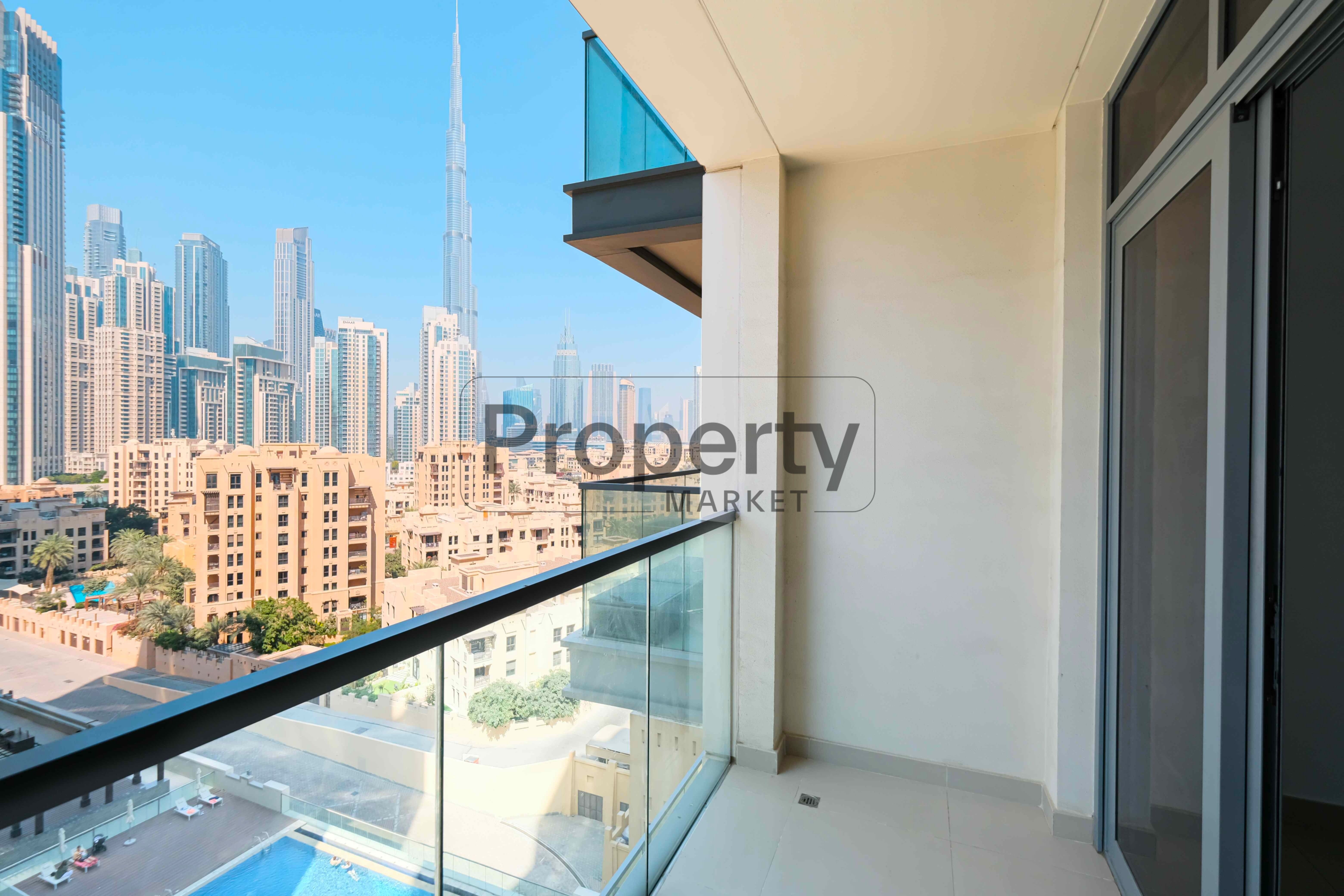 Vacant | Burj Khalifa View | Balcony | Spacious