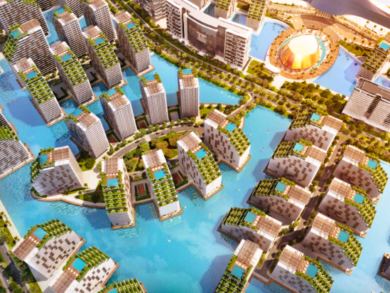Waterfront lifestyle | 30% \ 70% payment plan | high ROI | 4% DLD WAIVER.