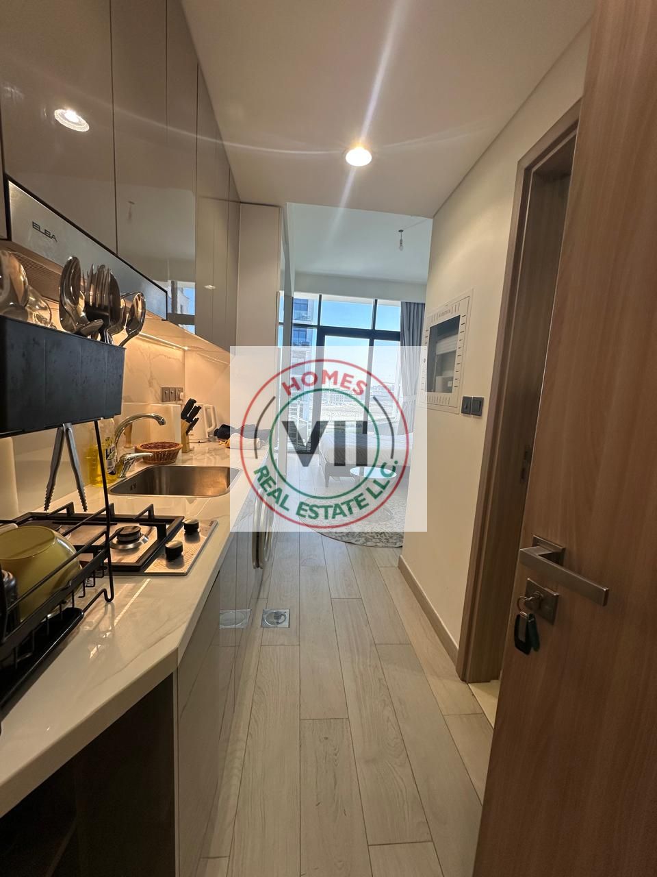 Furnished Studio | Azizi Riviera 35 | Balcony & Multiple Views