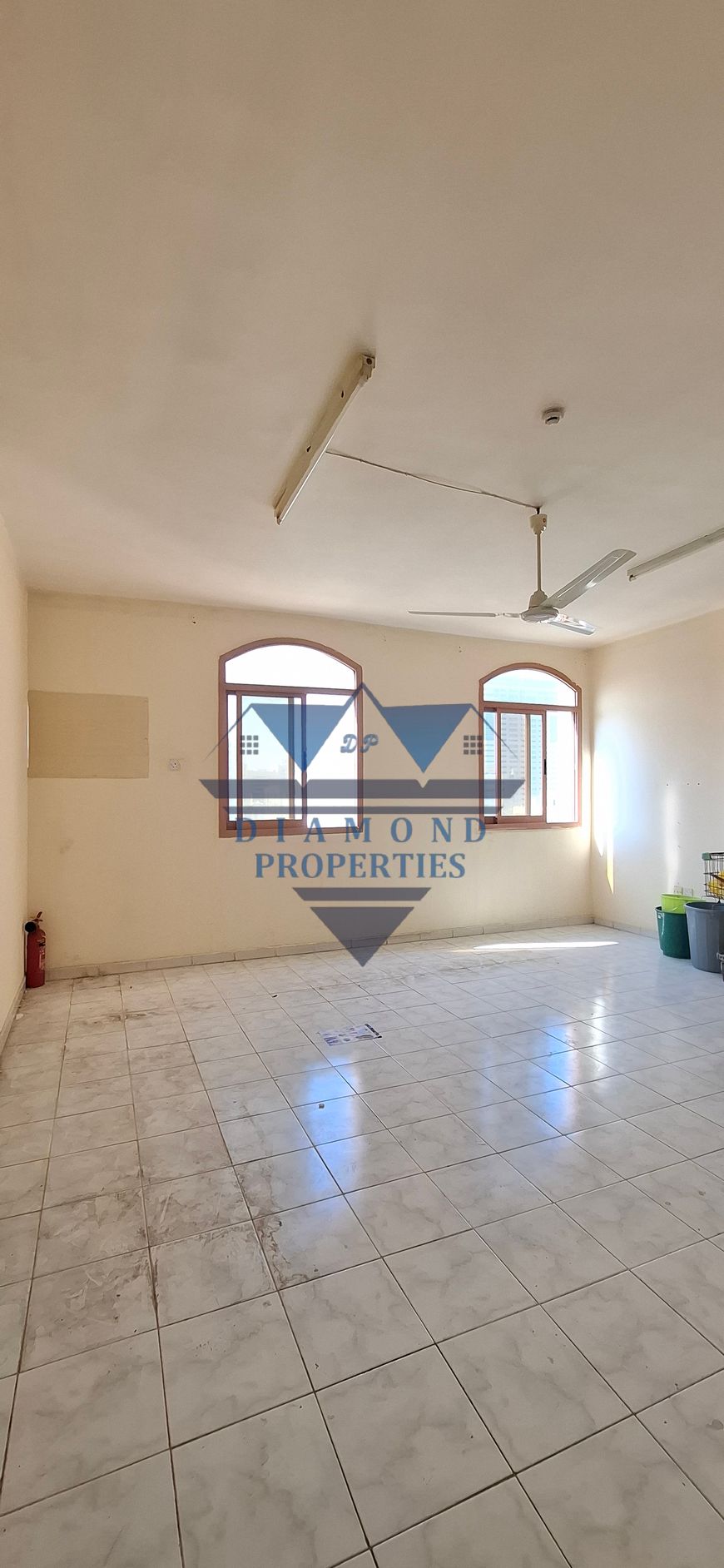 I have 2bhk two washrooms big hall available in al qasmiya good location family building just in 34k