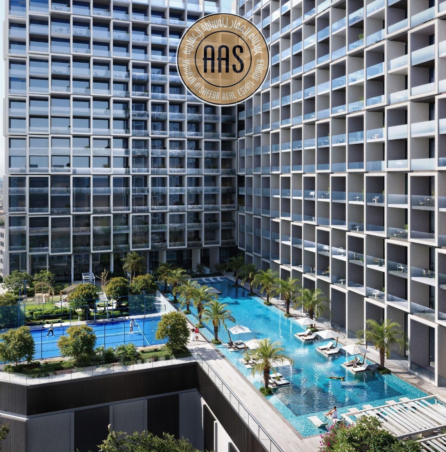 0% commission spacious 1 bedroom for sale on prime location