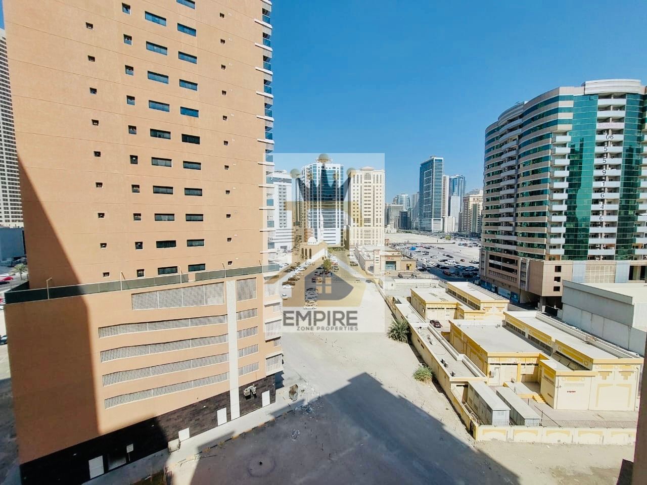 maintenance free exit to Dubai Full open view with balcony big apartment master room maintenance free exit to Dubai