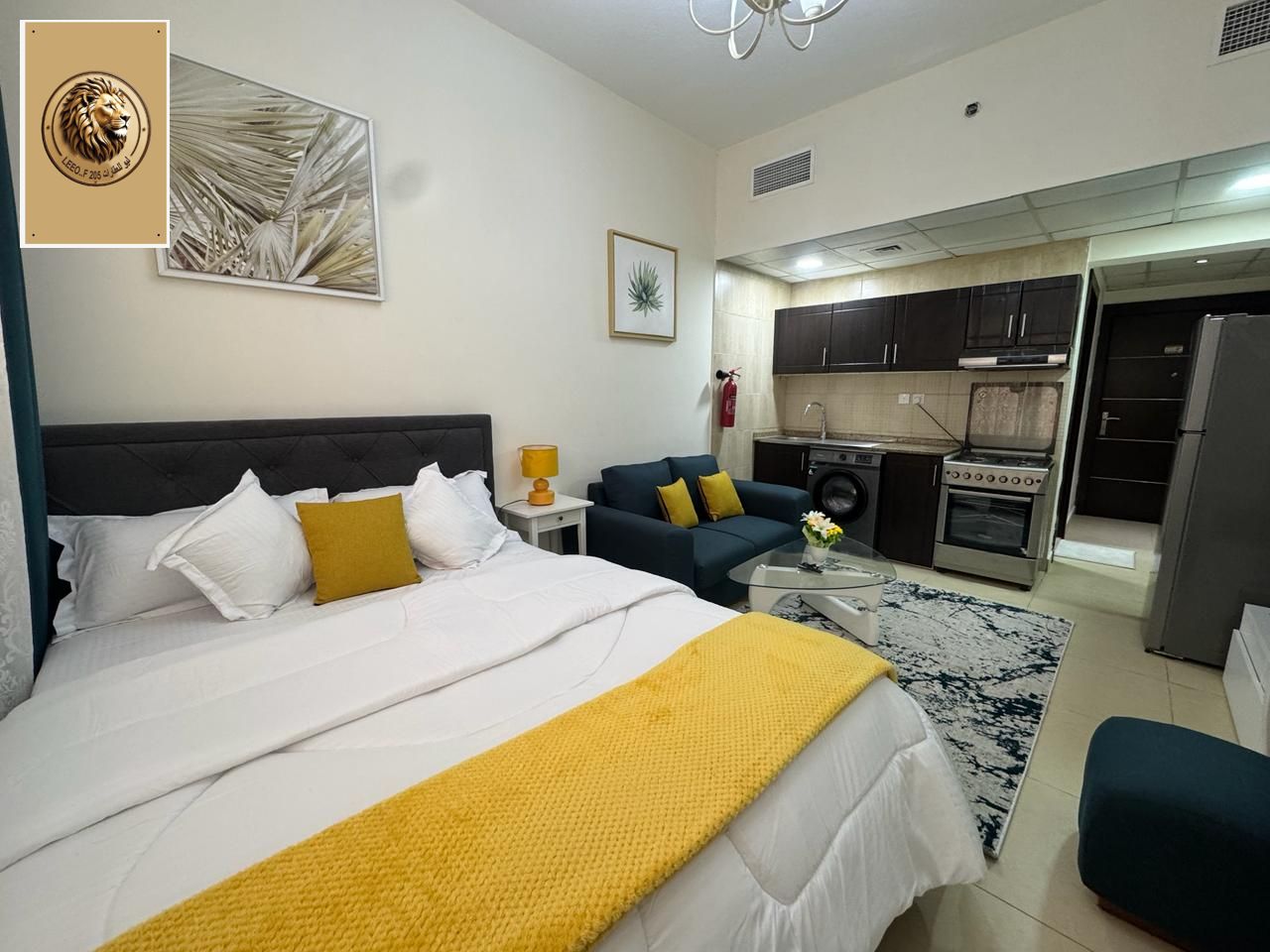 A prime rental opportunity in Ajman Furnished studio with new furniture (second occupant)