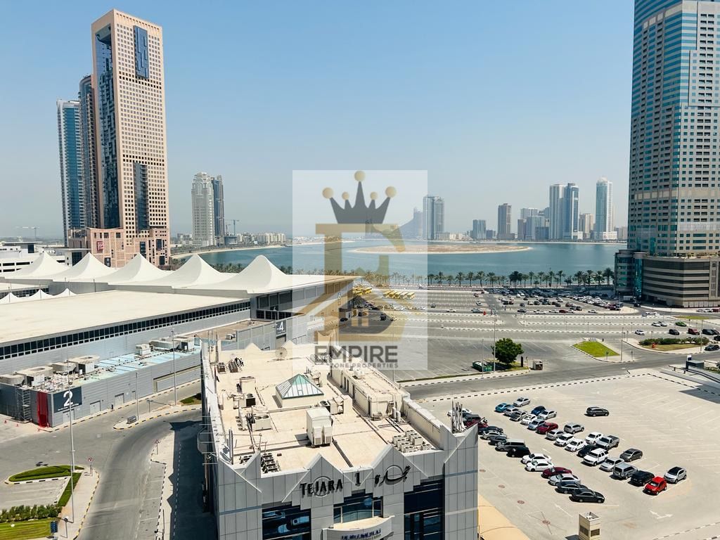 Dubai Open view big space balcony wardrobe mattress free gym free exit the Dubai