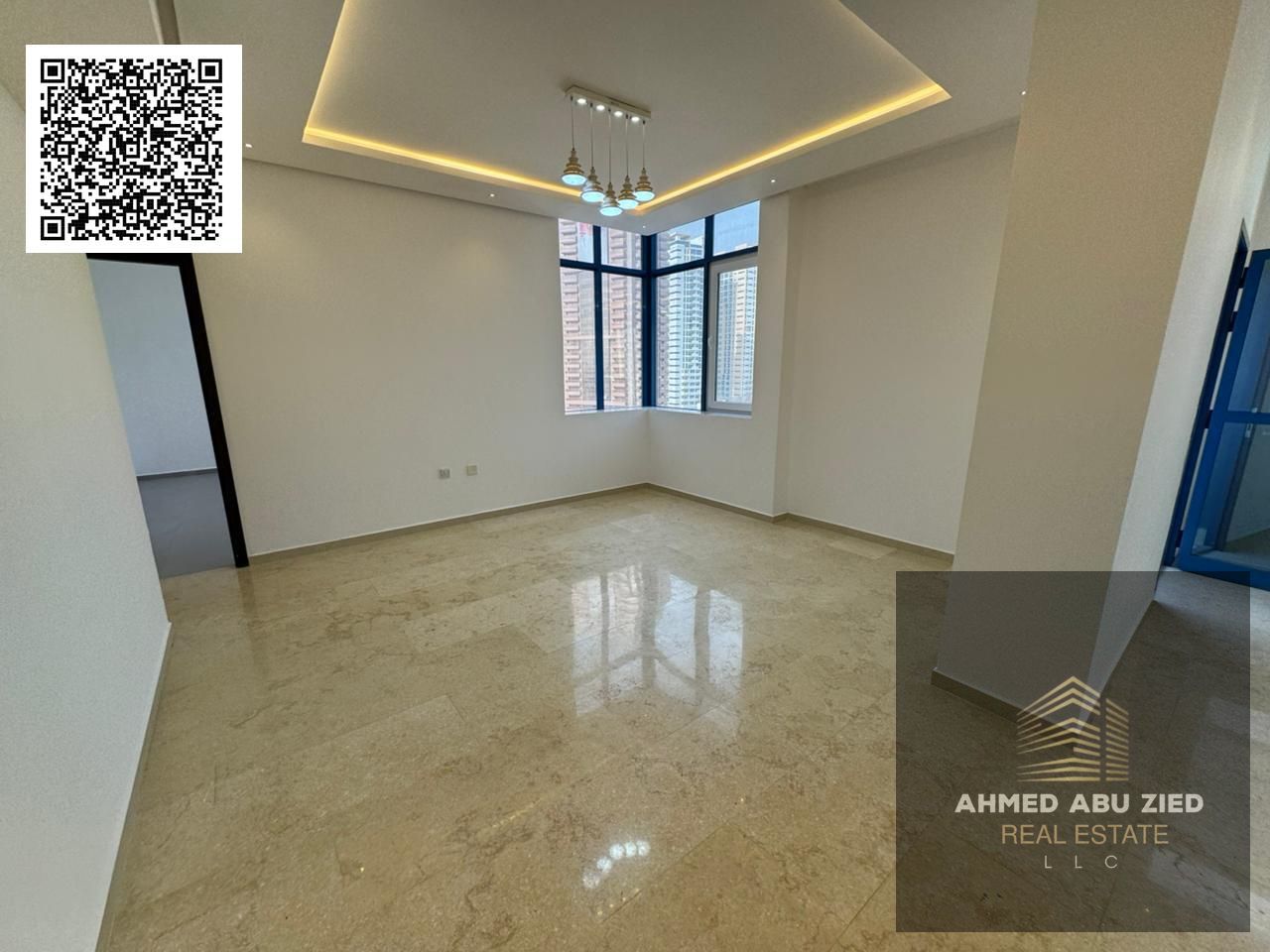 Luxury two-bedroom, two-living room apartment with sea views in Al Nuaimiya 3 – Balcony, free parking, and super deluxe finishing | AED 58,000 in 4 in