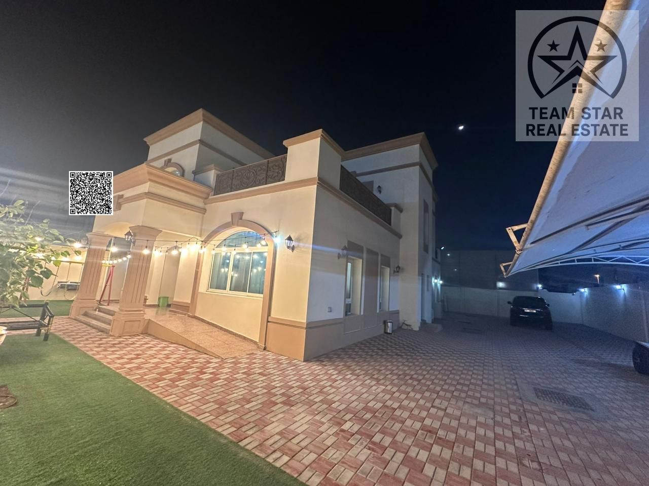 Beautiful villa for annual rent in a prime location and elegant design