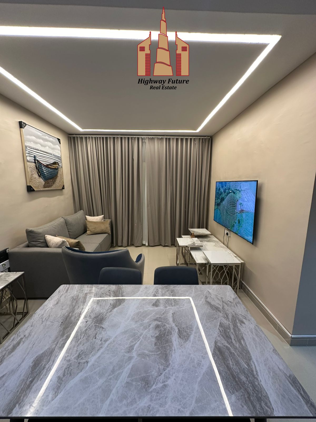 Spacious 2bhk apartment fully furnished with maid's room