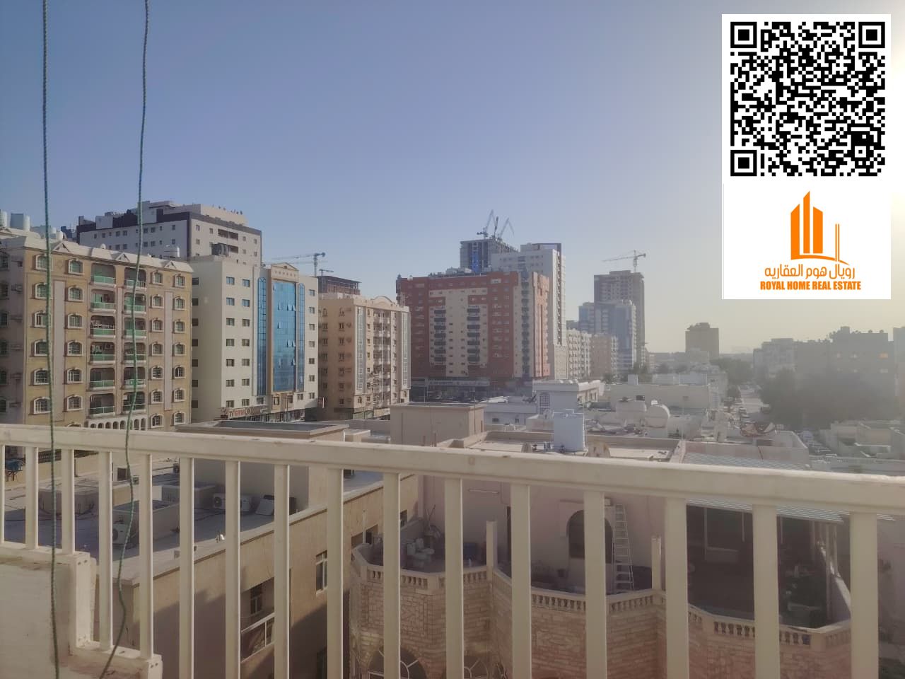 Apartment for rent in Al Nuaimiya 1 – 2 bedrooms and a spacious living room, 2 bathrooms, closed equipped kitchen, ground parking available, rent 30,0