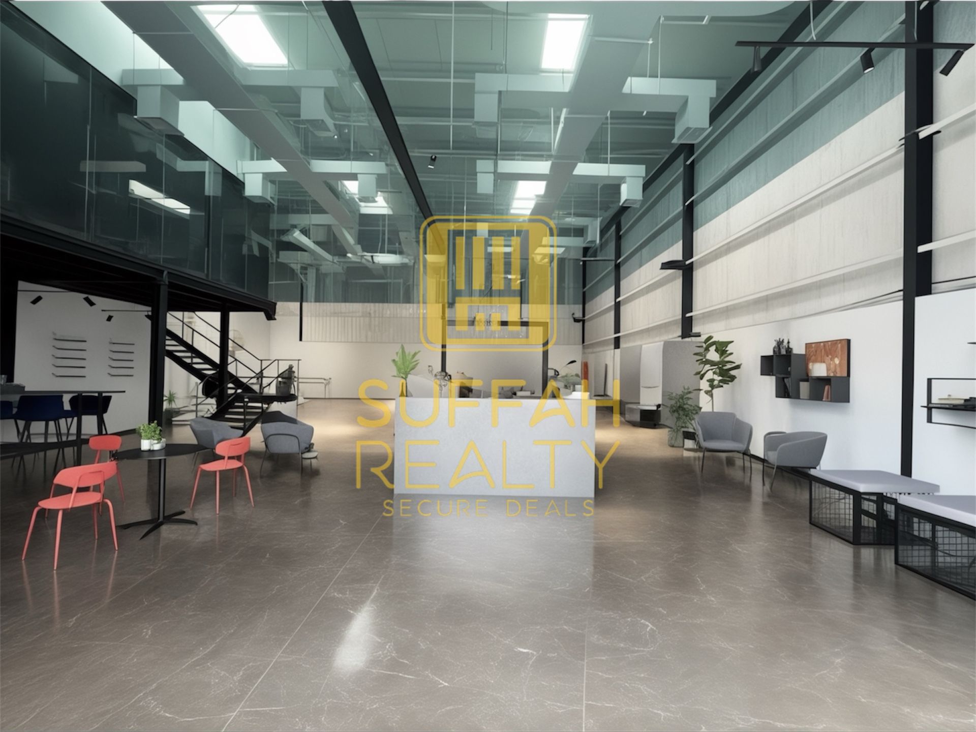 High-Quality AC Warehouse for Rent Near SZR | Additional Mazzenine