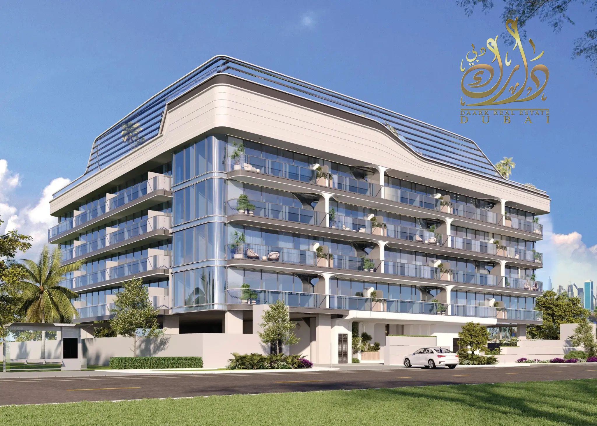Furnished 1BR Apartment | Divine Elements | Balcony & Pool Access