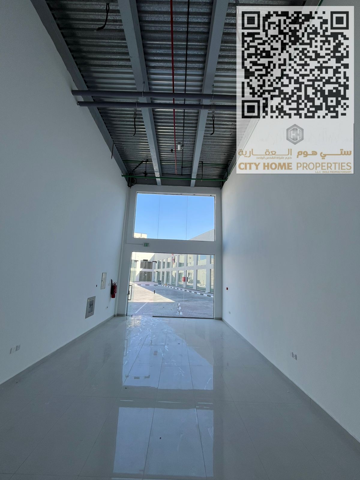 Suitable for All Activities – Brand New Spacious Commercial Shop with Mezzanine in Al Hamidiya 1 – AED 56,000 Yearly
