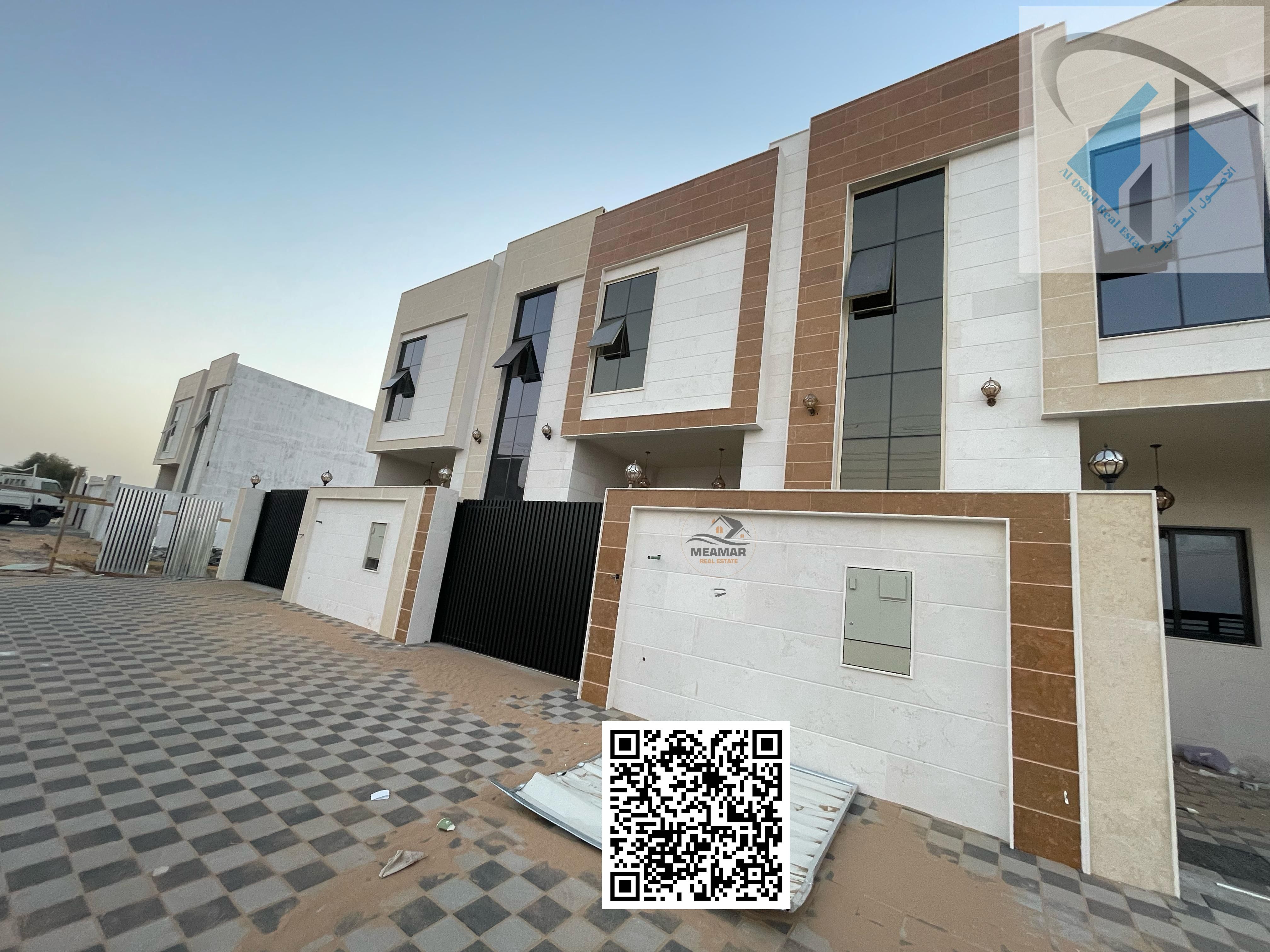 Villa for rent for 75,000 dirhams per year in Al Helio 2 area, consisting of 5 bedrooms