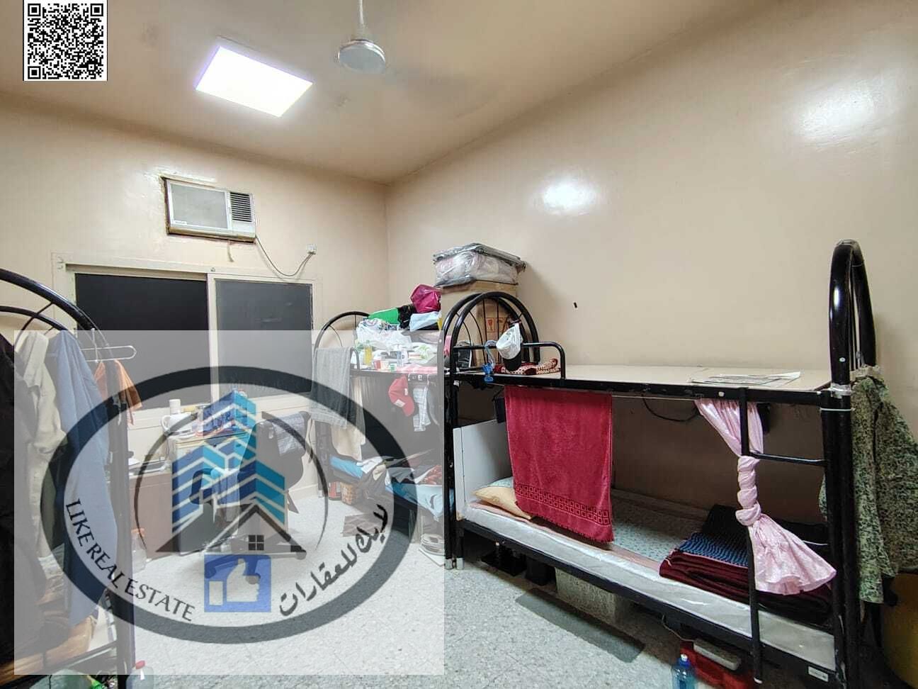 Workers' accommodation available for annual rent in Industrial Area 2 - Ajman
