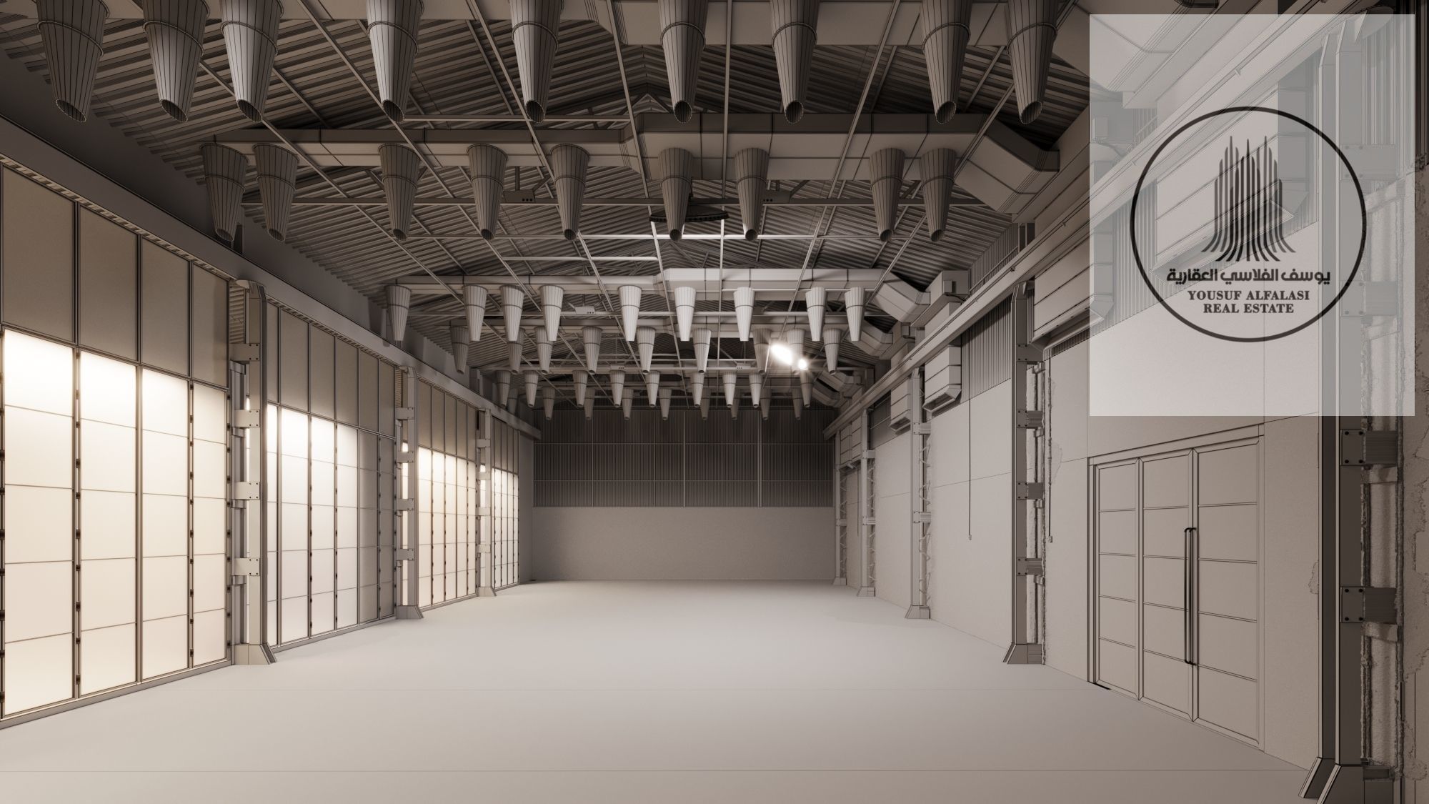 Warehouse rent in Jurf Industrial Area 3 - 5500 SQ FT - 50 KW - Price 465000 AED