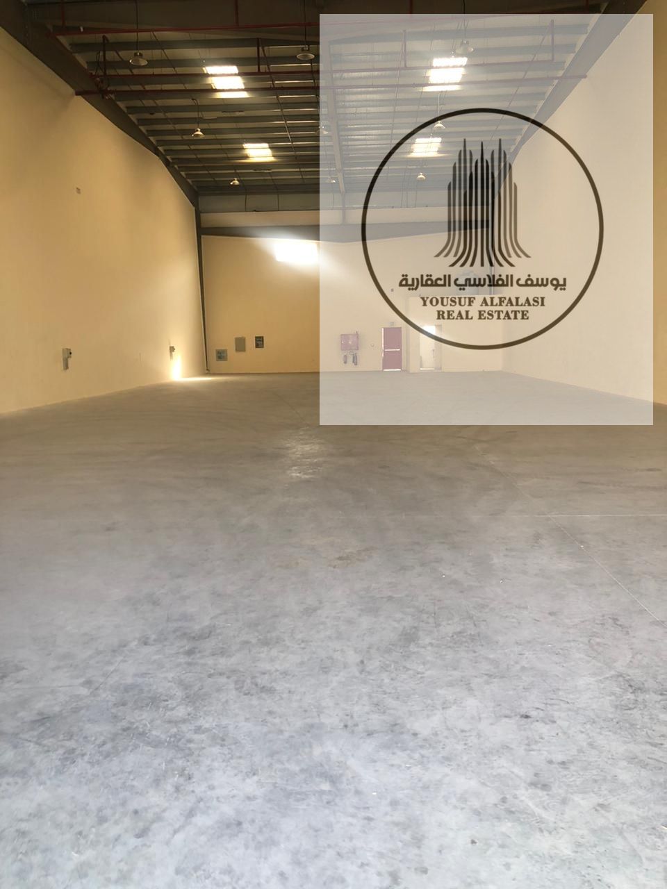 Premium warehouse for rent 5500 sqft 50kw power strategic location Al Jurf Industrial 3 Ajman
