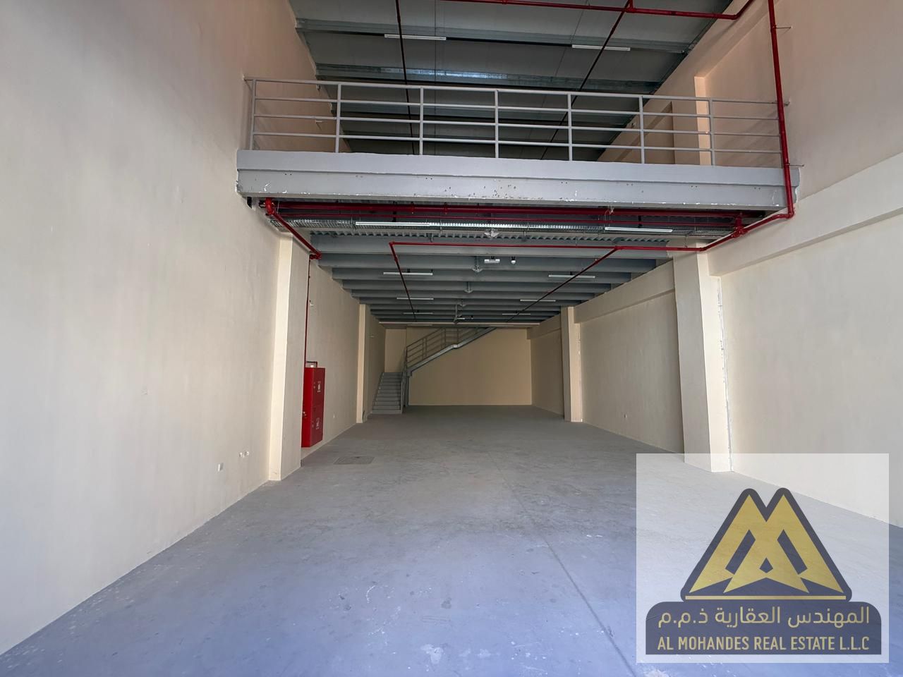 Commercial Mezzanine Warehouse for Annual Rent in Al Jurf Industrial – Large Space | Models 18 & 34